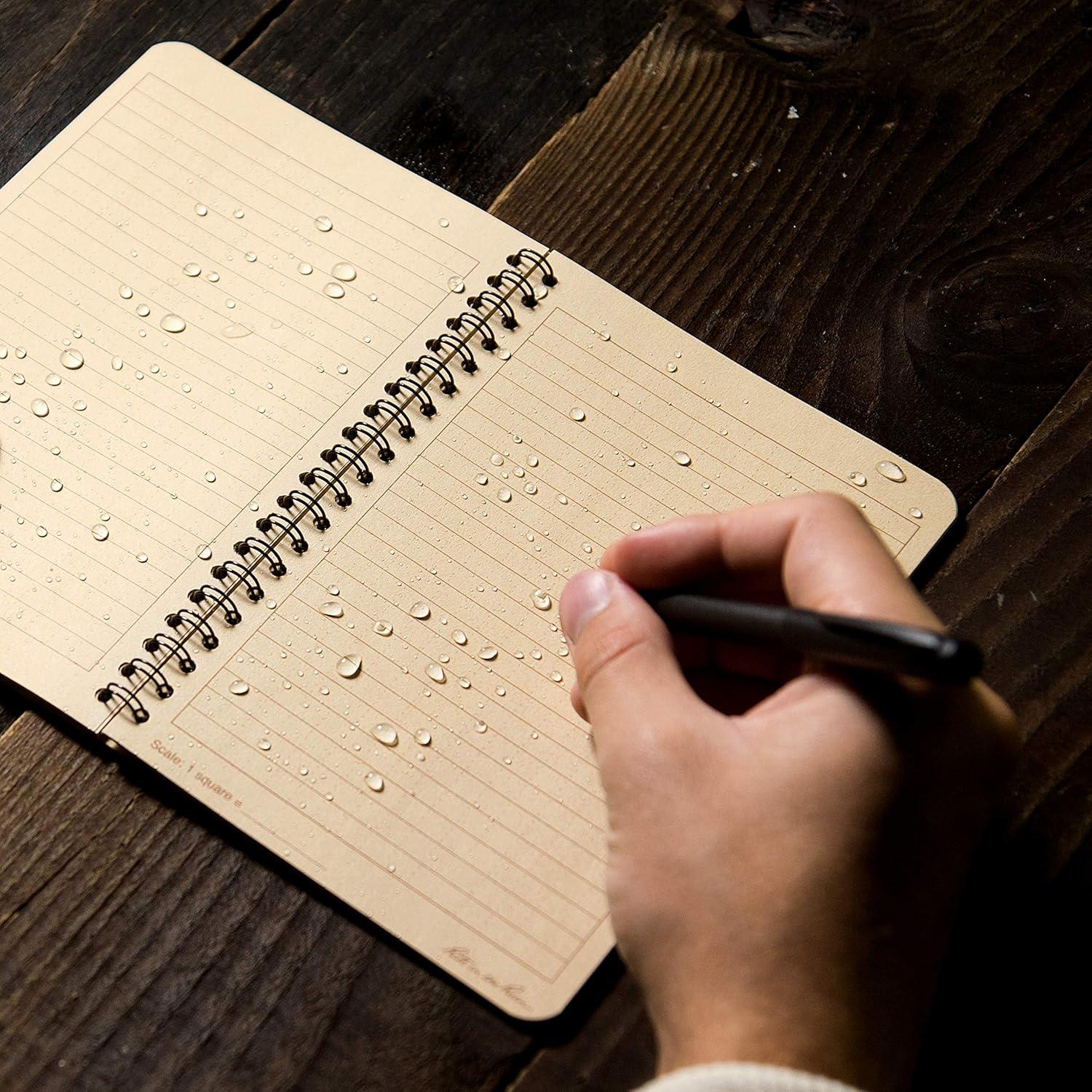 Cuaderno Espiral Impermeable Rite in the Rain 11.75x17.78cm Beige