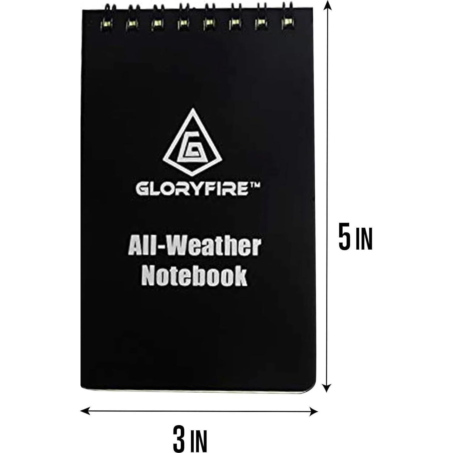 Cuaderno Impermeable Gloryfire AL-5019-DF 5 PCS 48 Hojas