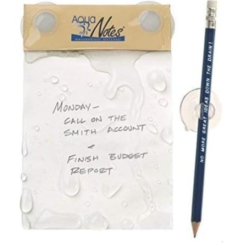 Bloc de Notas Impermeable Aqua Notes 40 Hojas 8.9x13.3cm