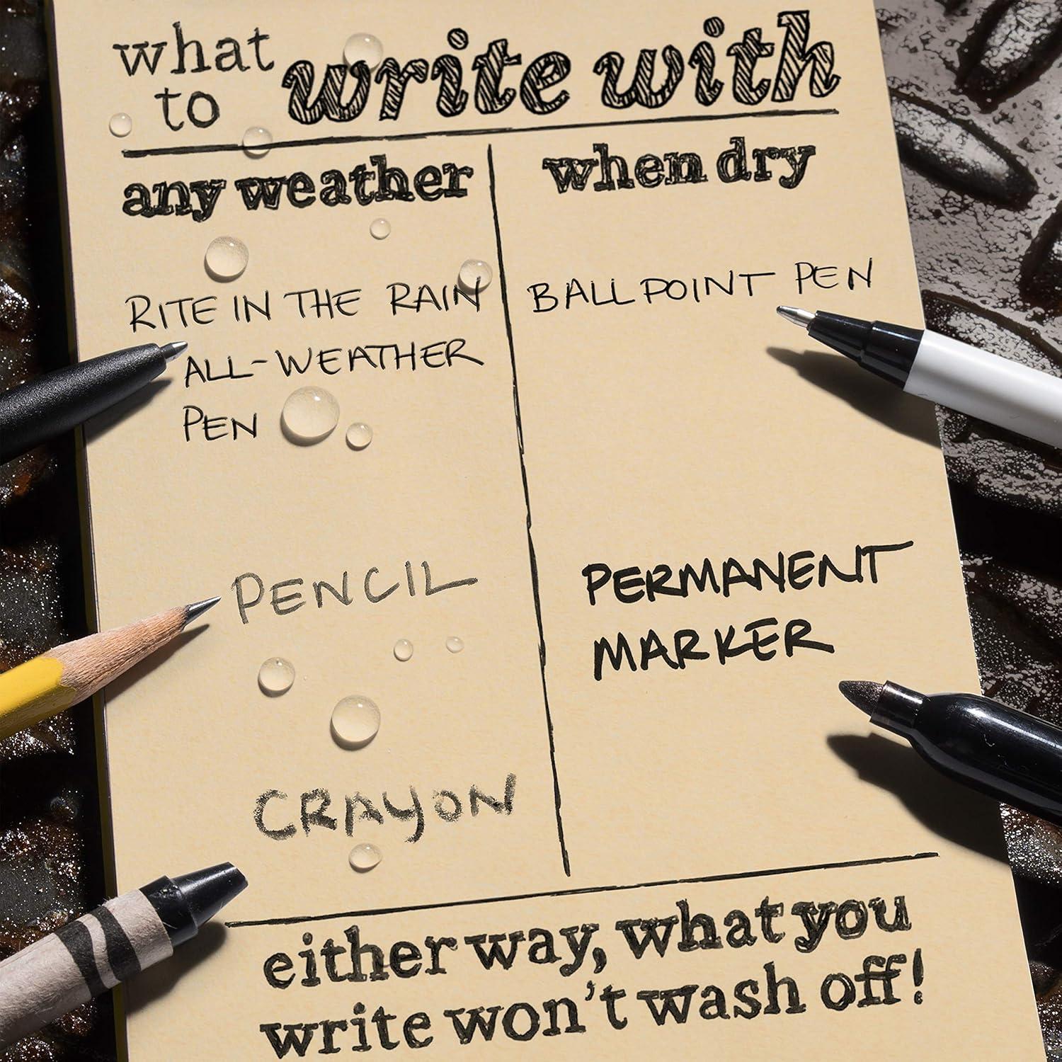 Cuaderno a Prueba de Agua Rite in the Rain 980T 160 Páginas