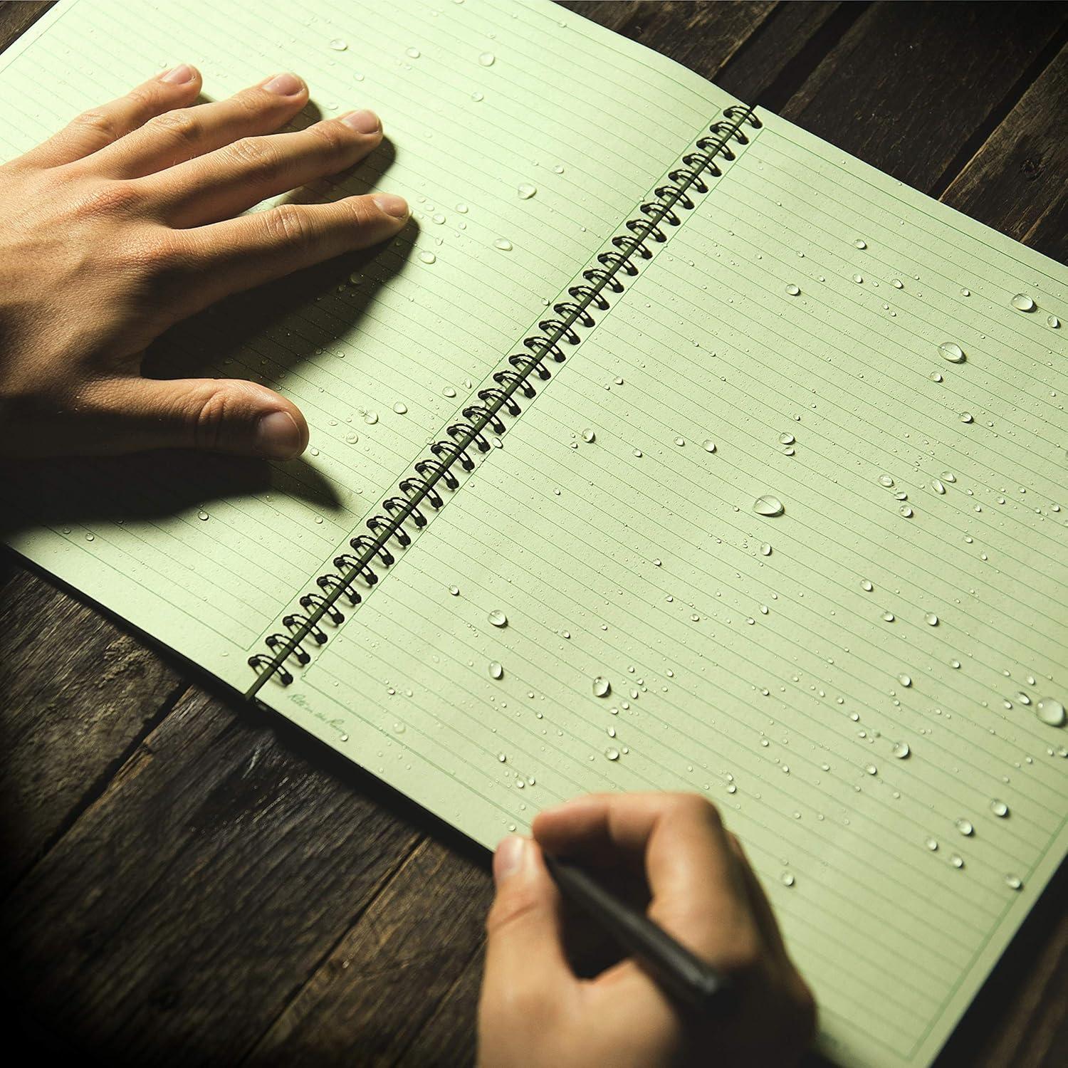 Cuaderno Espiral Resistente al Agua Rite in the Rain 21.6x27.9cm Verde