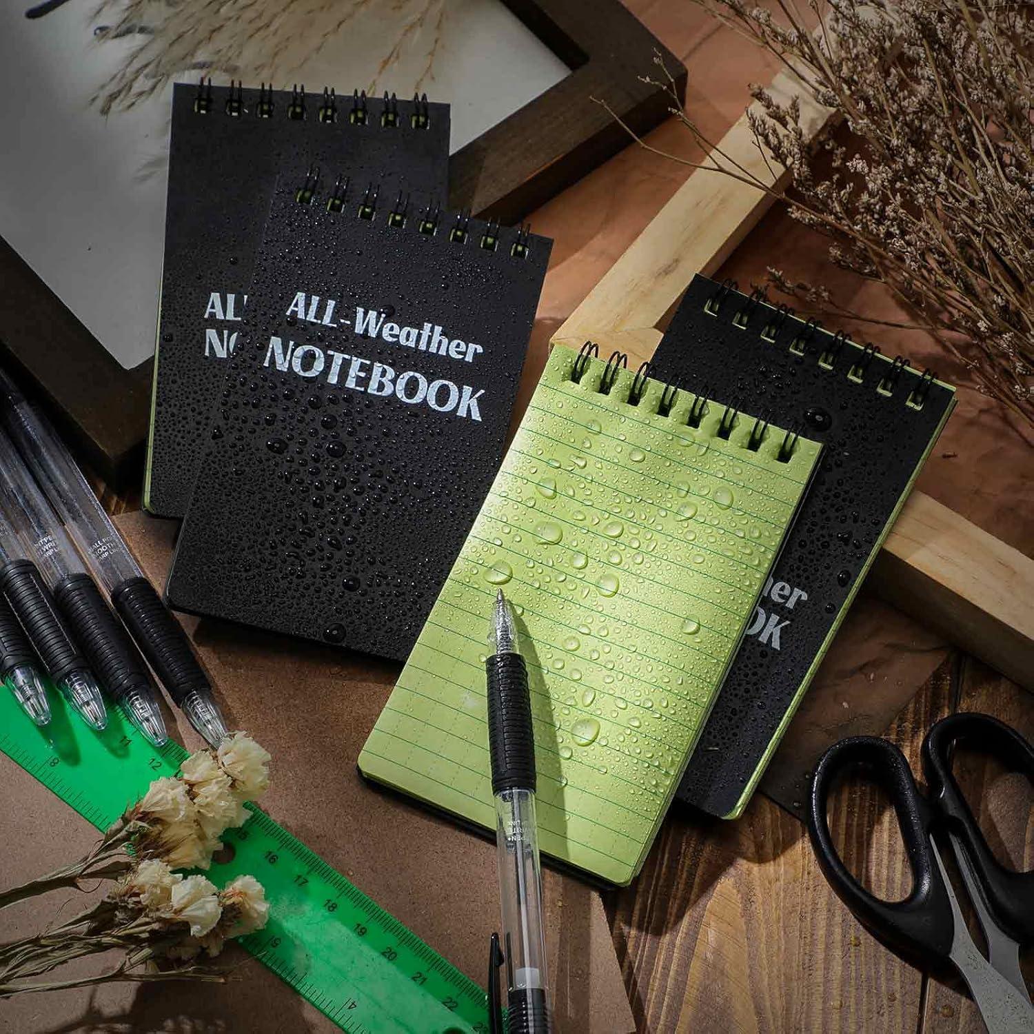 Cuadernos Impermeables Chinco 20 Pcs 3x5" para Todo Clima