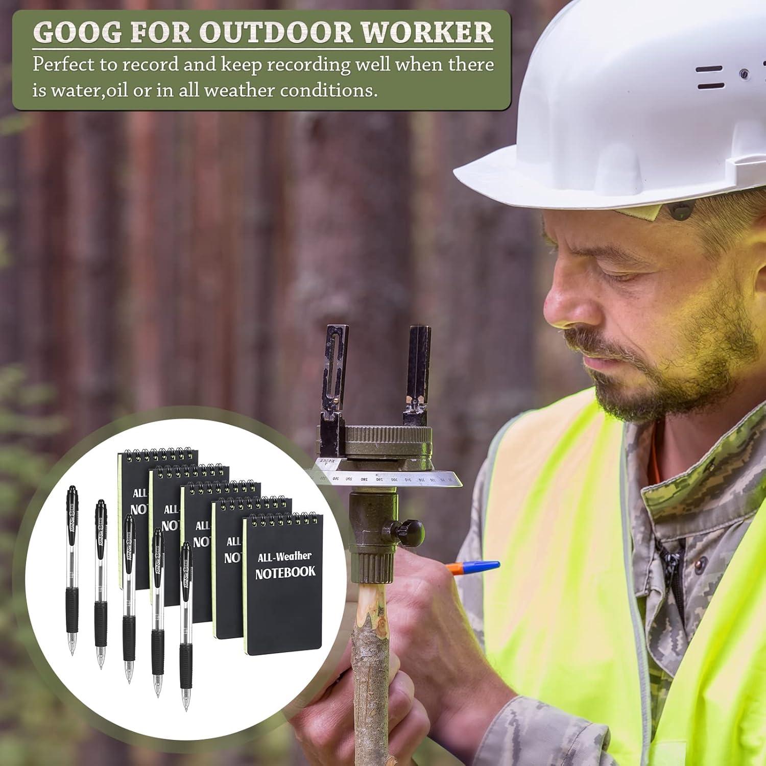 Cuadernos Impermeables Chinco 20 Pcs 3x5" para Todo Clima