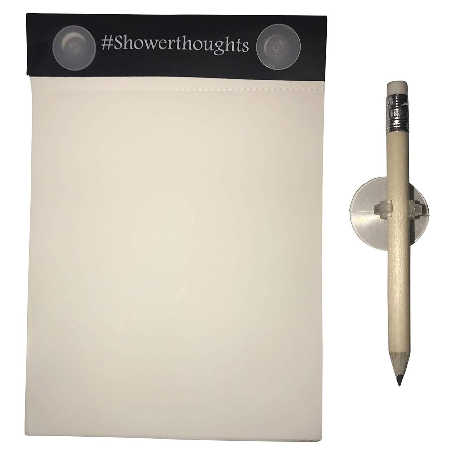 Bloc de Notas Impermeable HealPT para Ducha - 40 Hojas A6