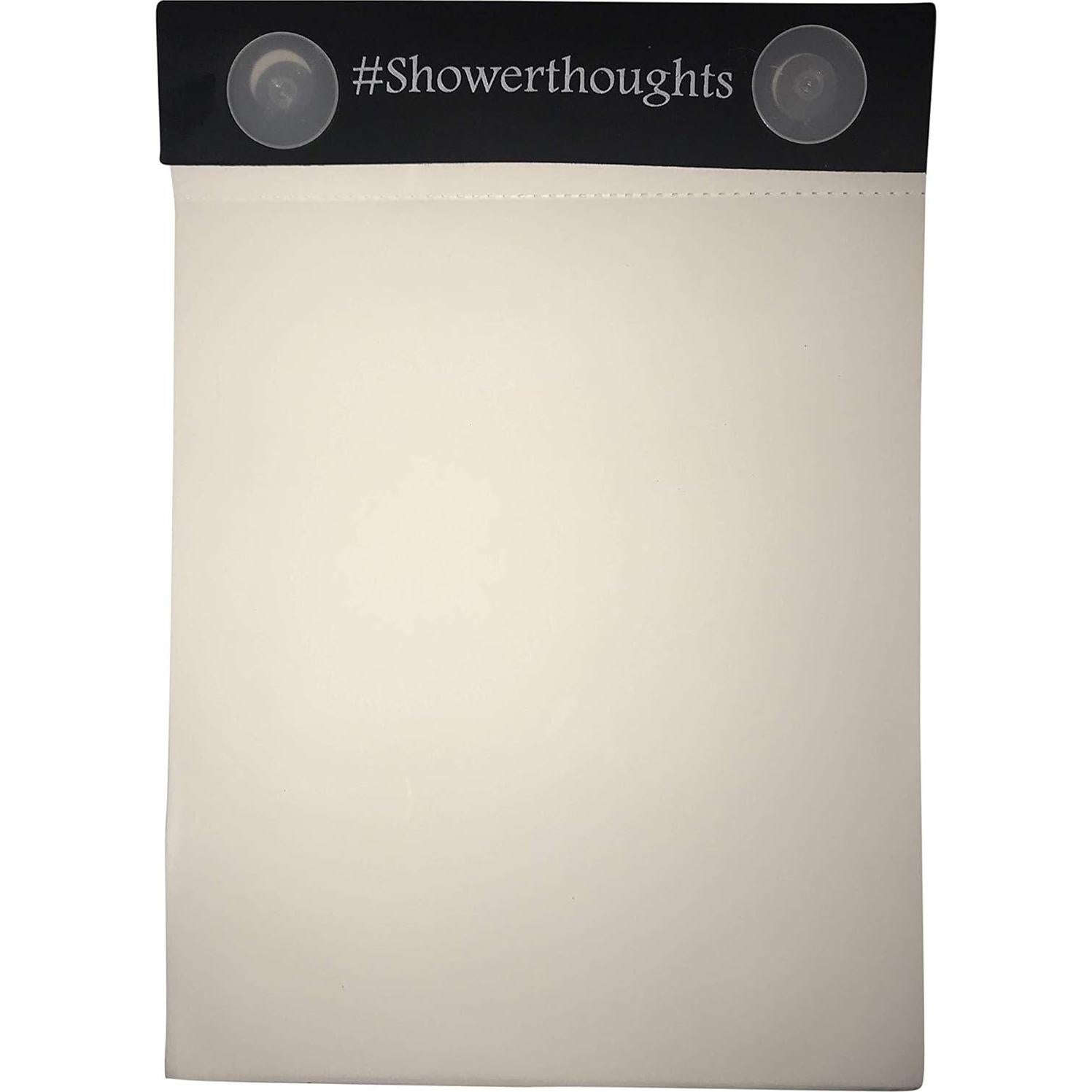 Bloc de Notas Impermeable HealPT para Ducha - 40 Hojas A6