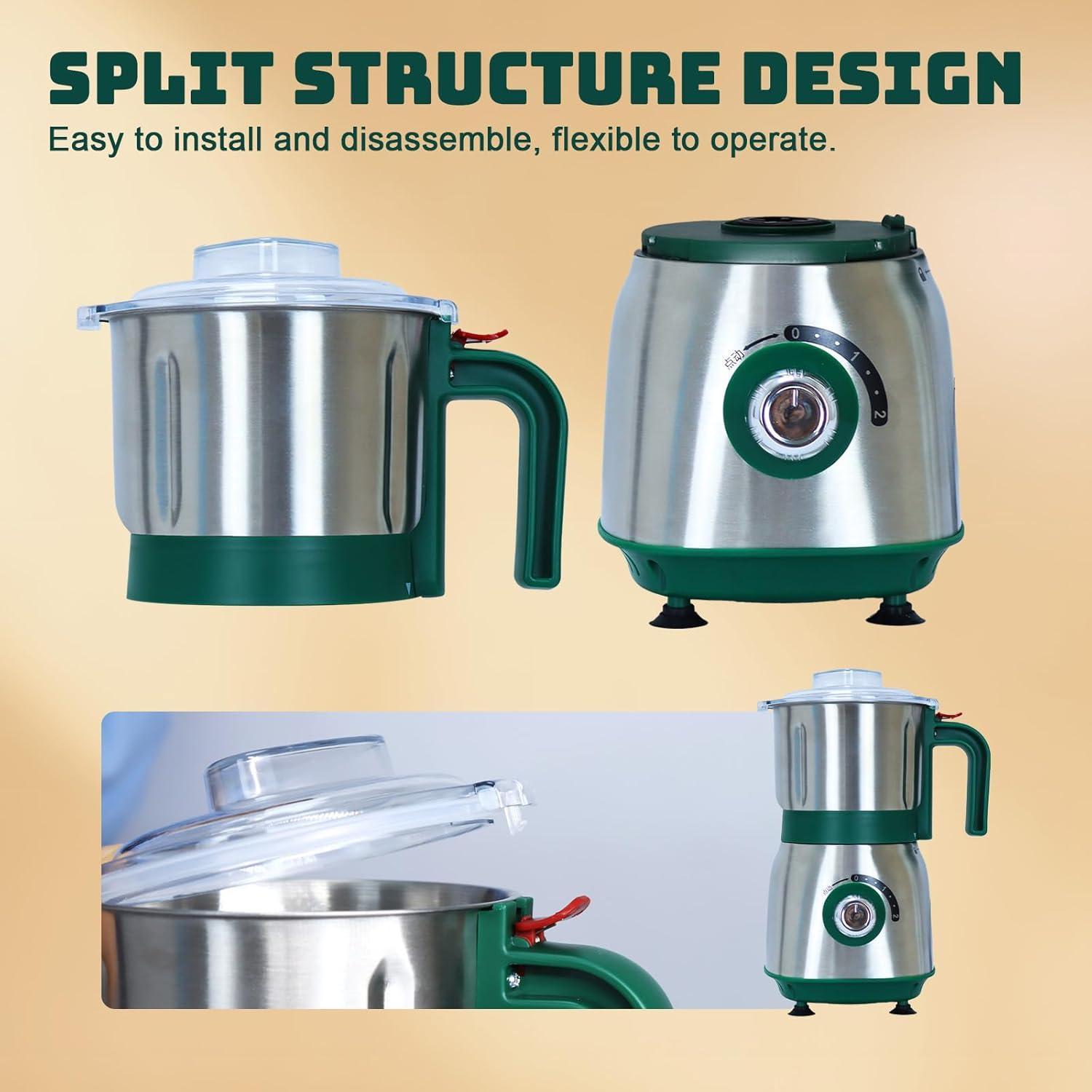 Molino de Granos Eléctrico SIMOHOT 600ml 500W Verde