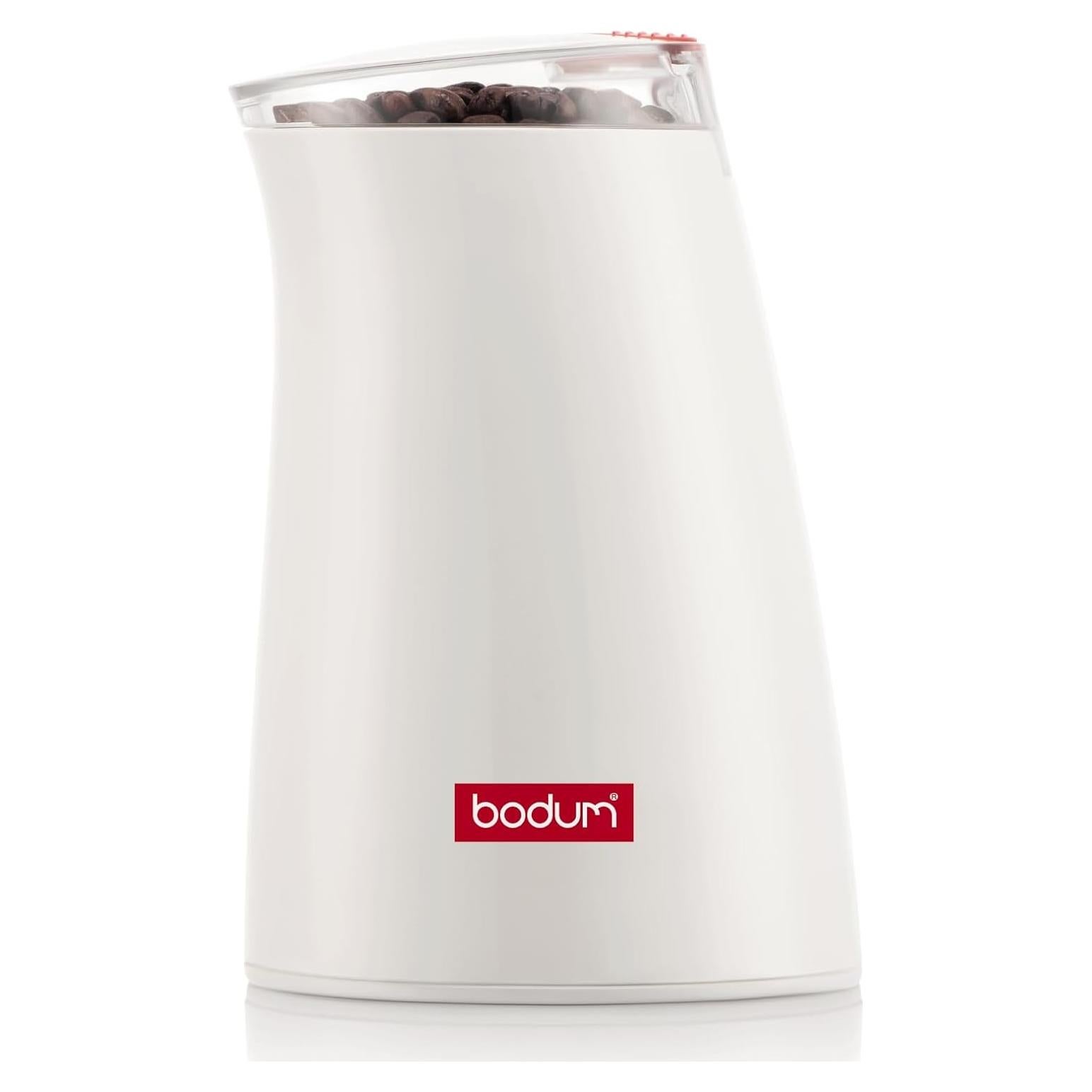 Molinillo Eléctrico de Café Bodum C-Mill Blanco 45g Acero Inoxidable