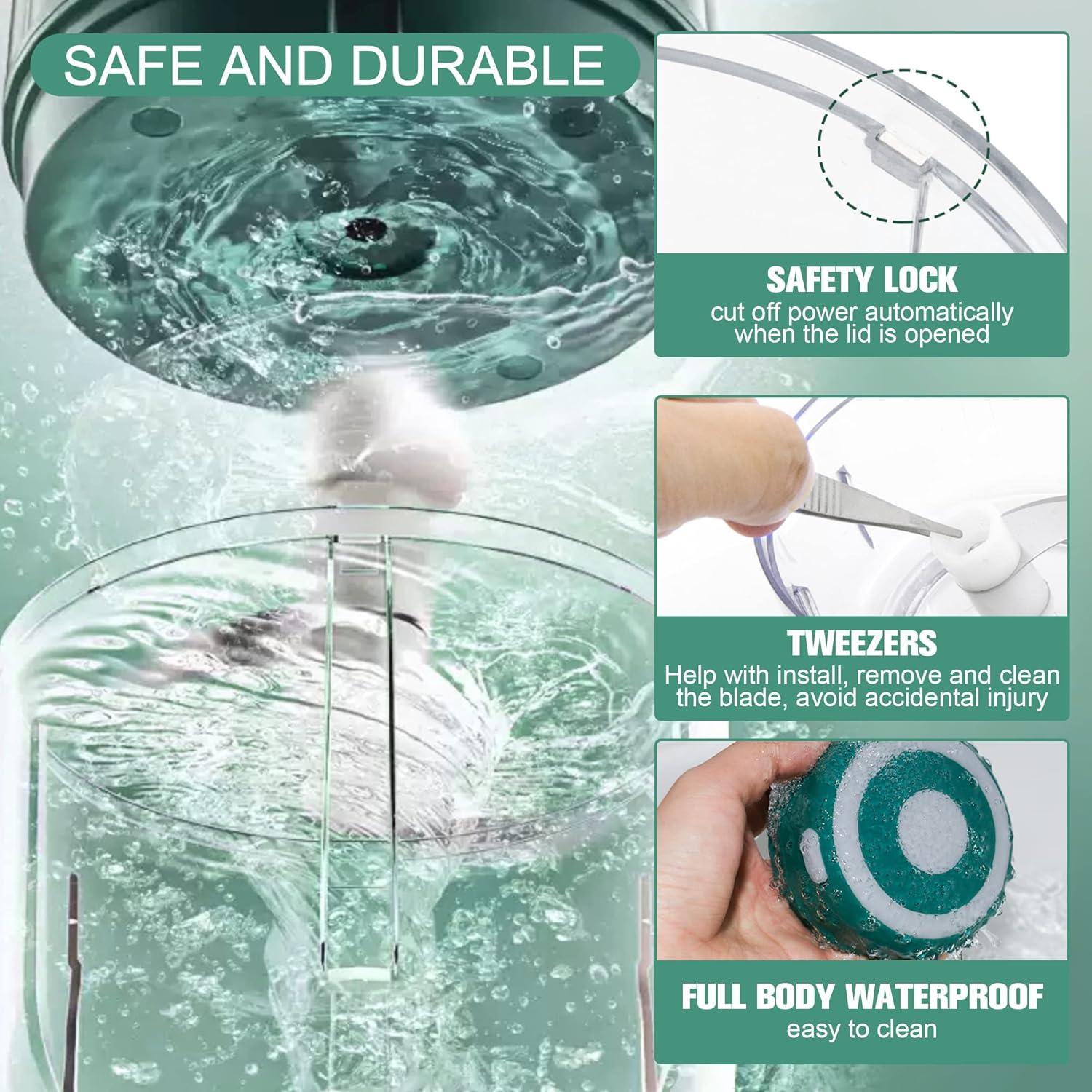 Molino de Hierbas Eléctrico Beerfingo 100 ml Verde Morandi