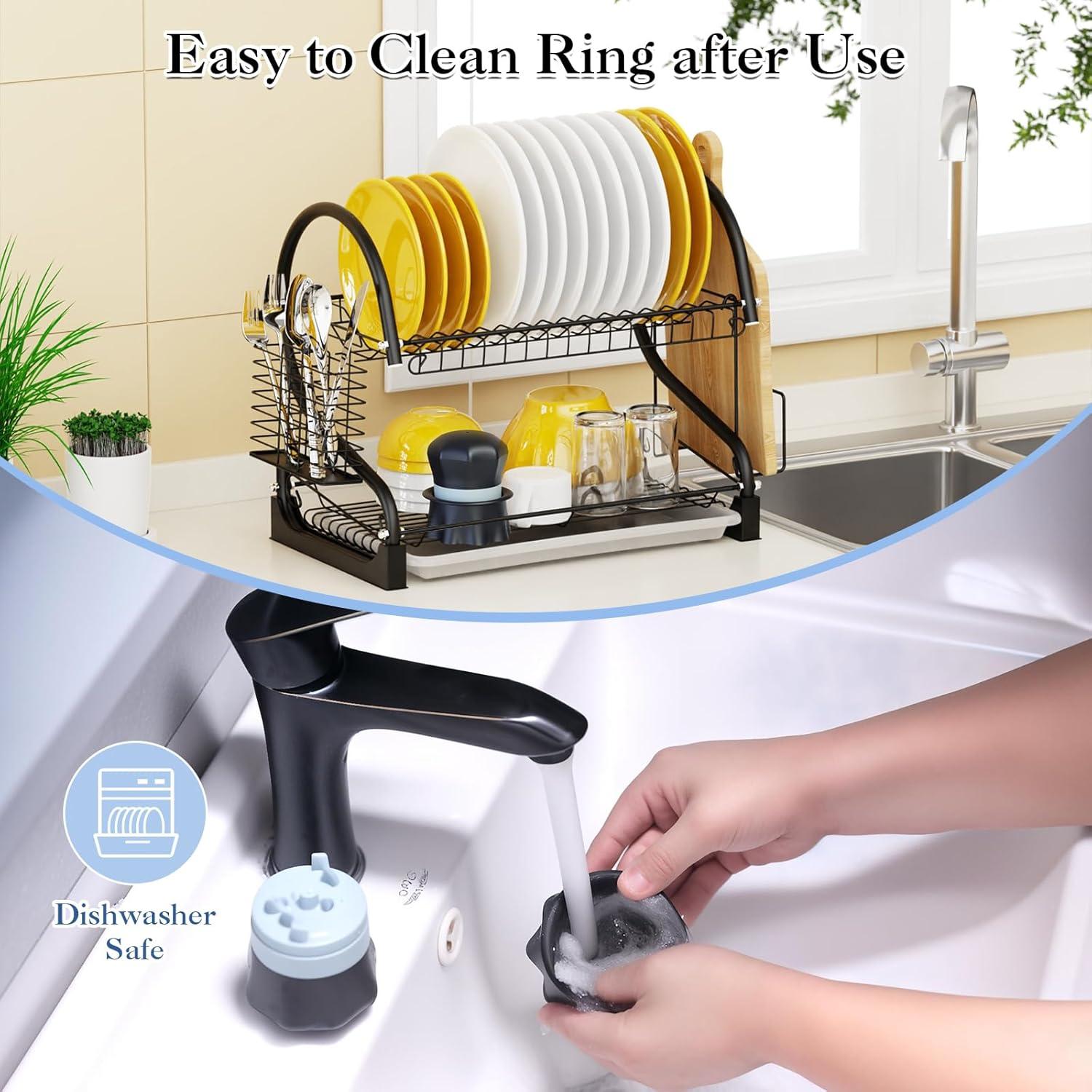 Prensador de Ajo Bxgnip con Pelador y Raspador - Negro/Blanco