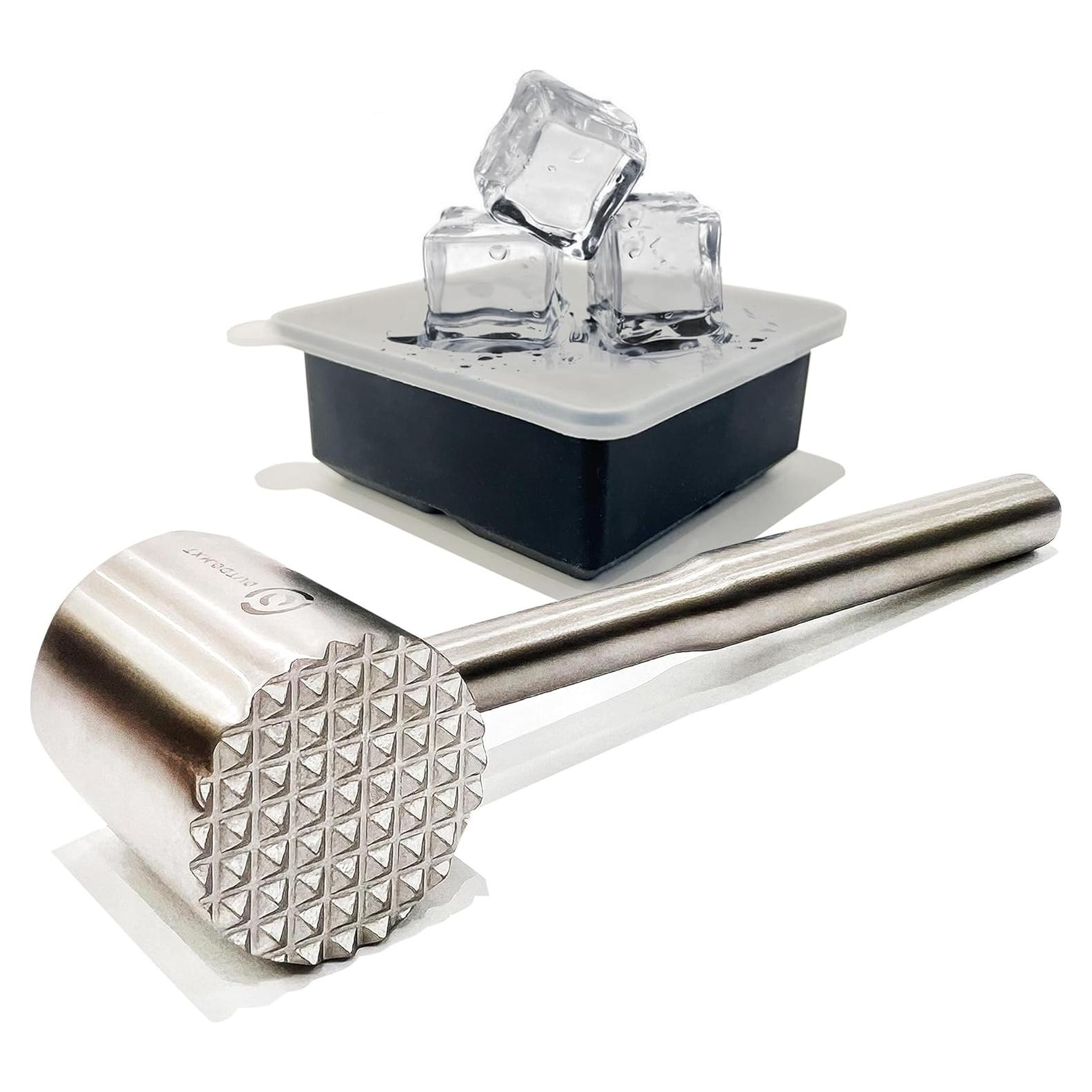 Martillo Aplanador de Carne Outdo.MXT Acero Inoxidable 24.4 cm