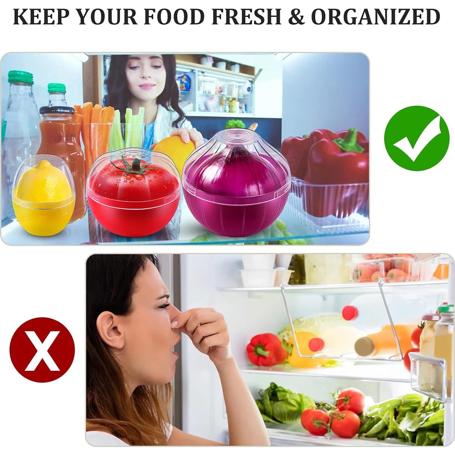 Contenedores de Almacenamiento de Alimentos Babudeer 4 Pcs