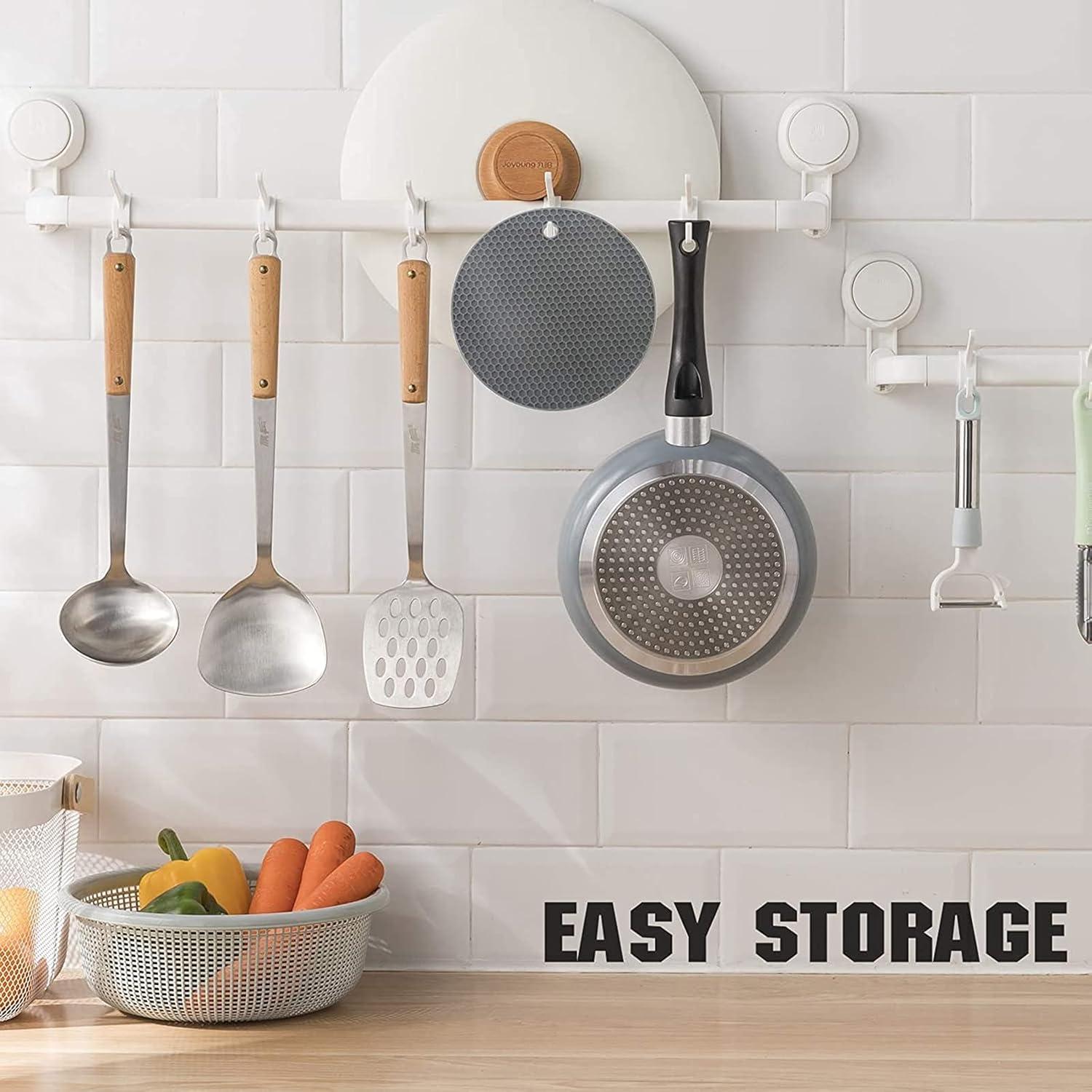 Trivets de Silicona Joyhalo para Platos Calientes - 4 Piezas