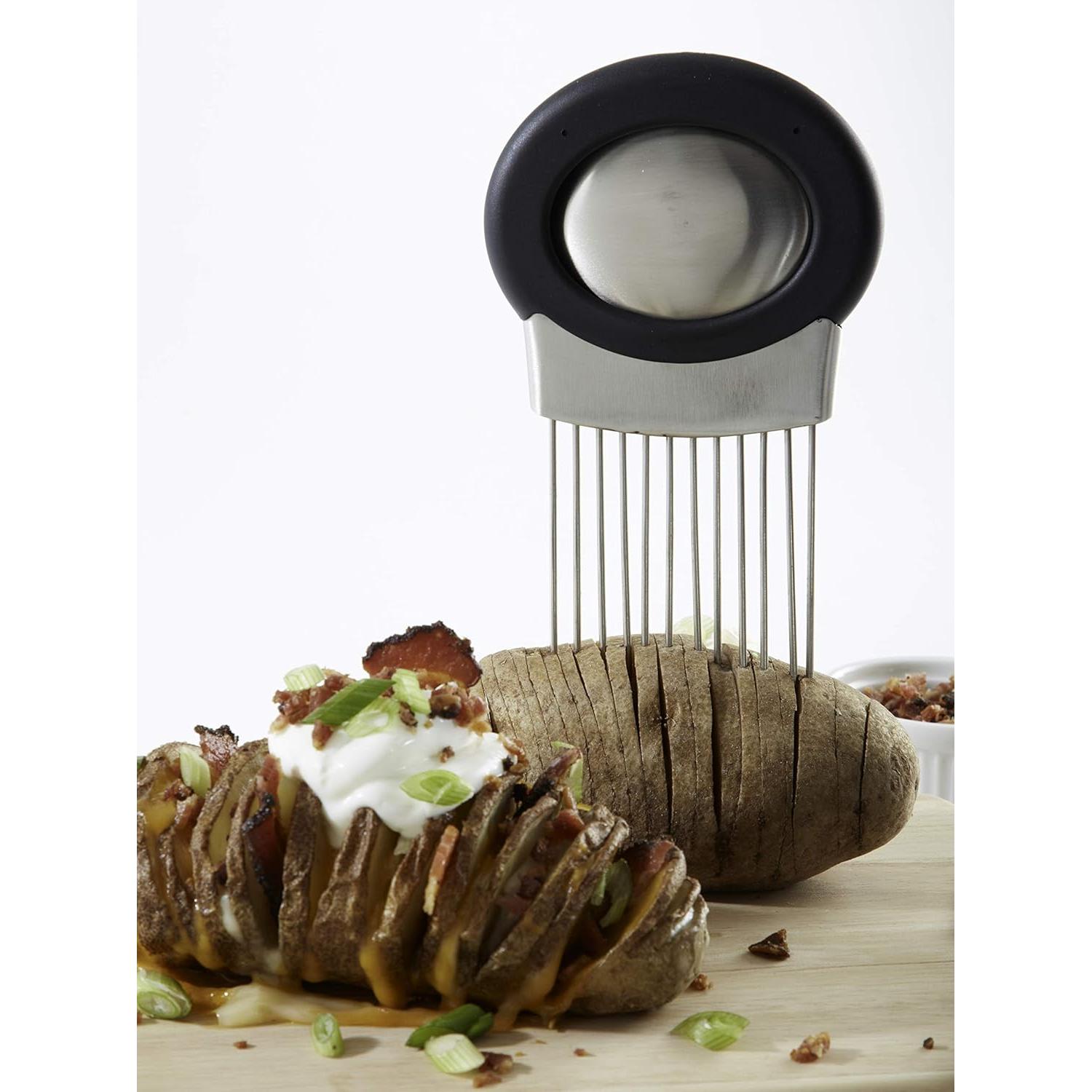 Soporte para Cebolla Norpro con Removedor de Olores - Acero Inoxidable