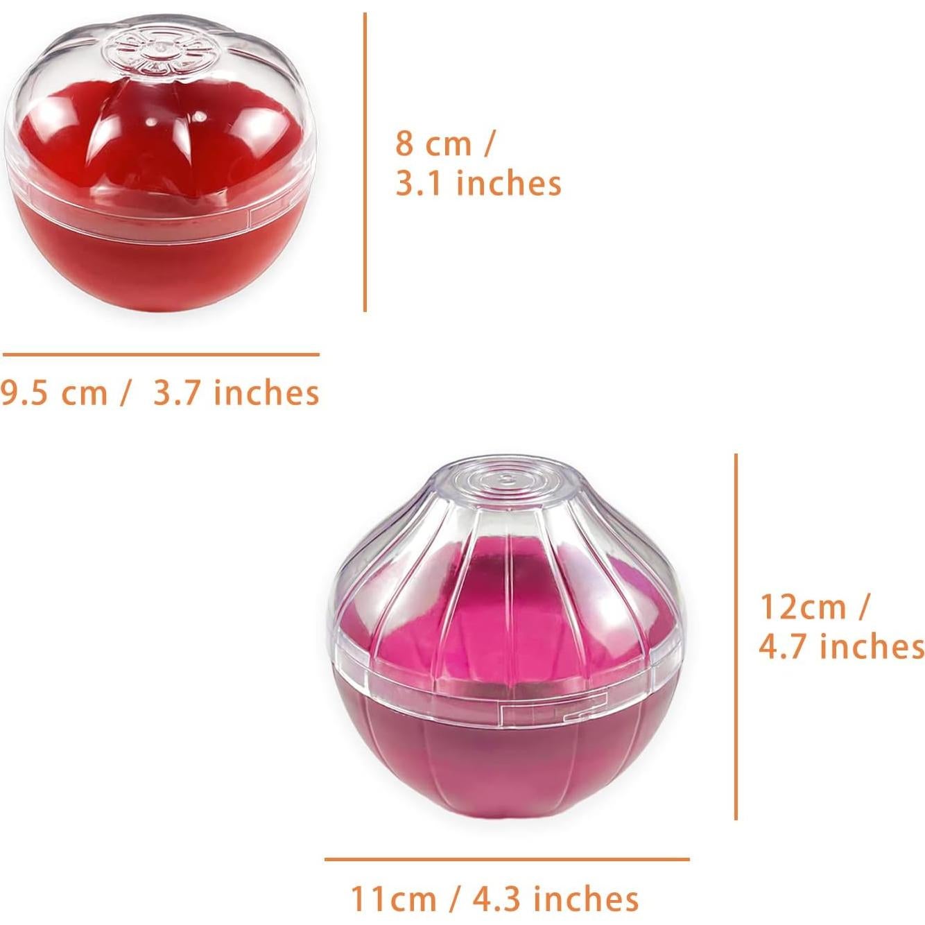 Contenedores de Almacenamiento Frutas y Verduras Magicleast 2PCS