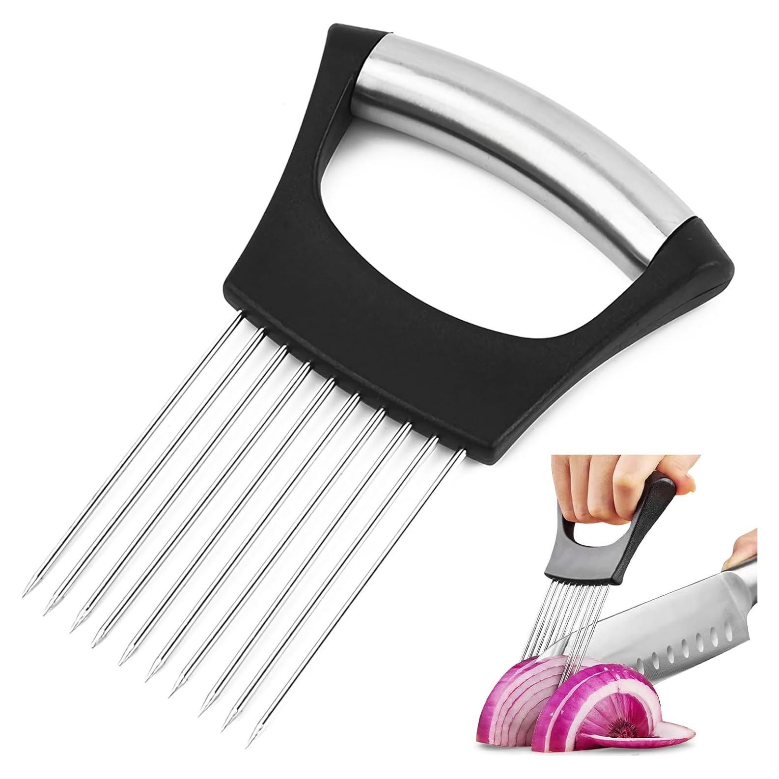 Cortador de Cebolla Lorzot de Acero Inoxidable 2 en 1