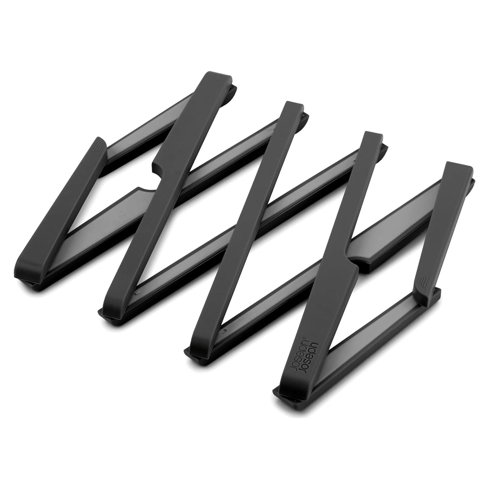Trivet Expandible de Silicona Joseph Joseph Negro 240°C