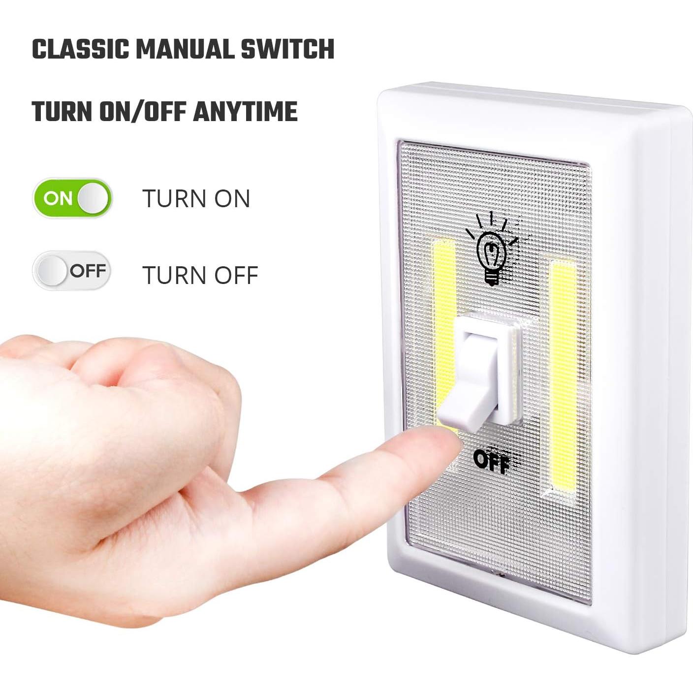 Luz de Armario LED Lzonunl Táctil a Batería 4 Piezas