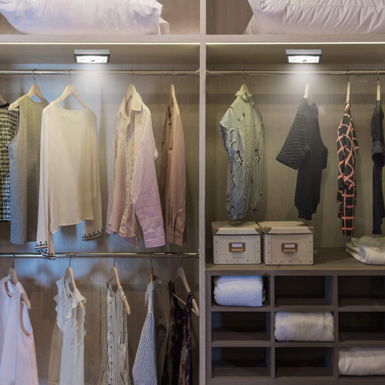 Luz de Armario LED Lzonunl Táctil a Batería 4 Piezas