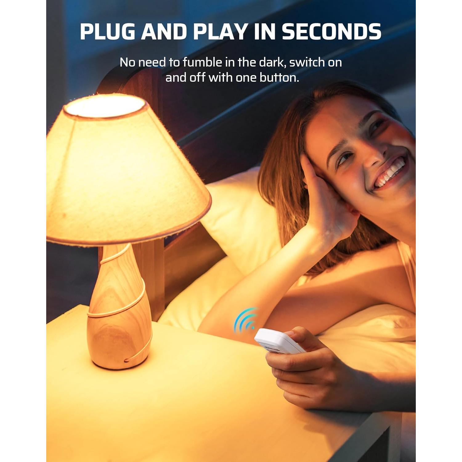 Enchufe Remoto Inalámbrico DEWENWILS IT101 15A 100m