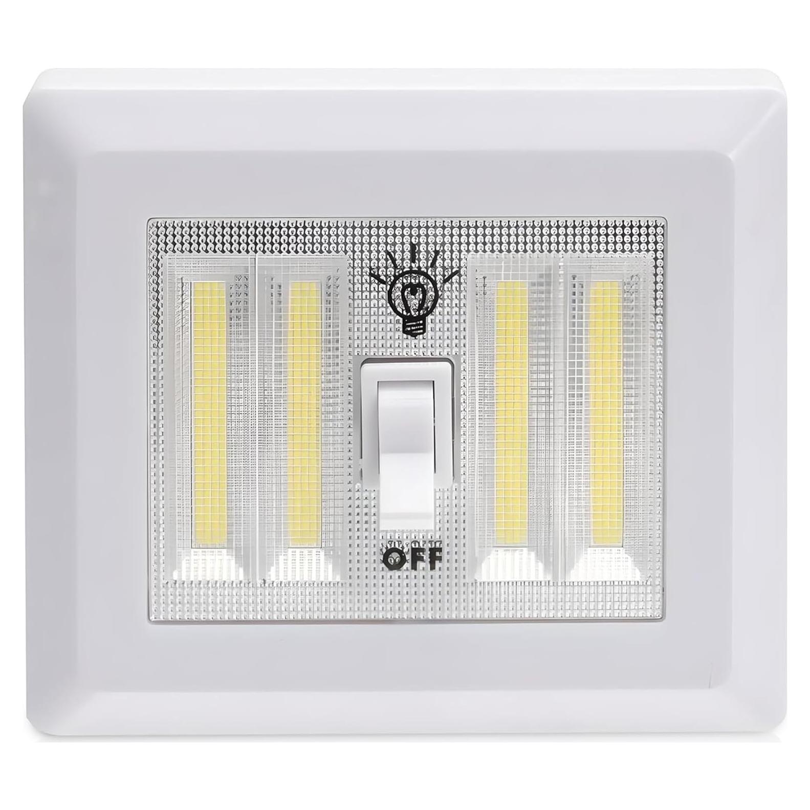 Interruptor de Luz LED COB AlltroLite 400 Lúmenes Inalámbrico