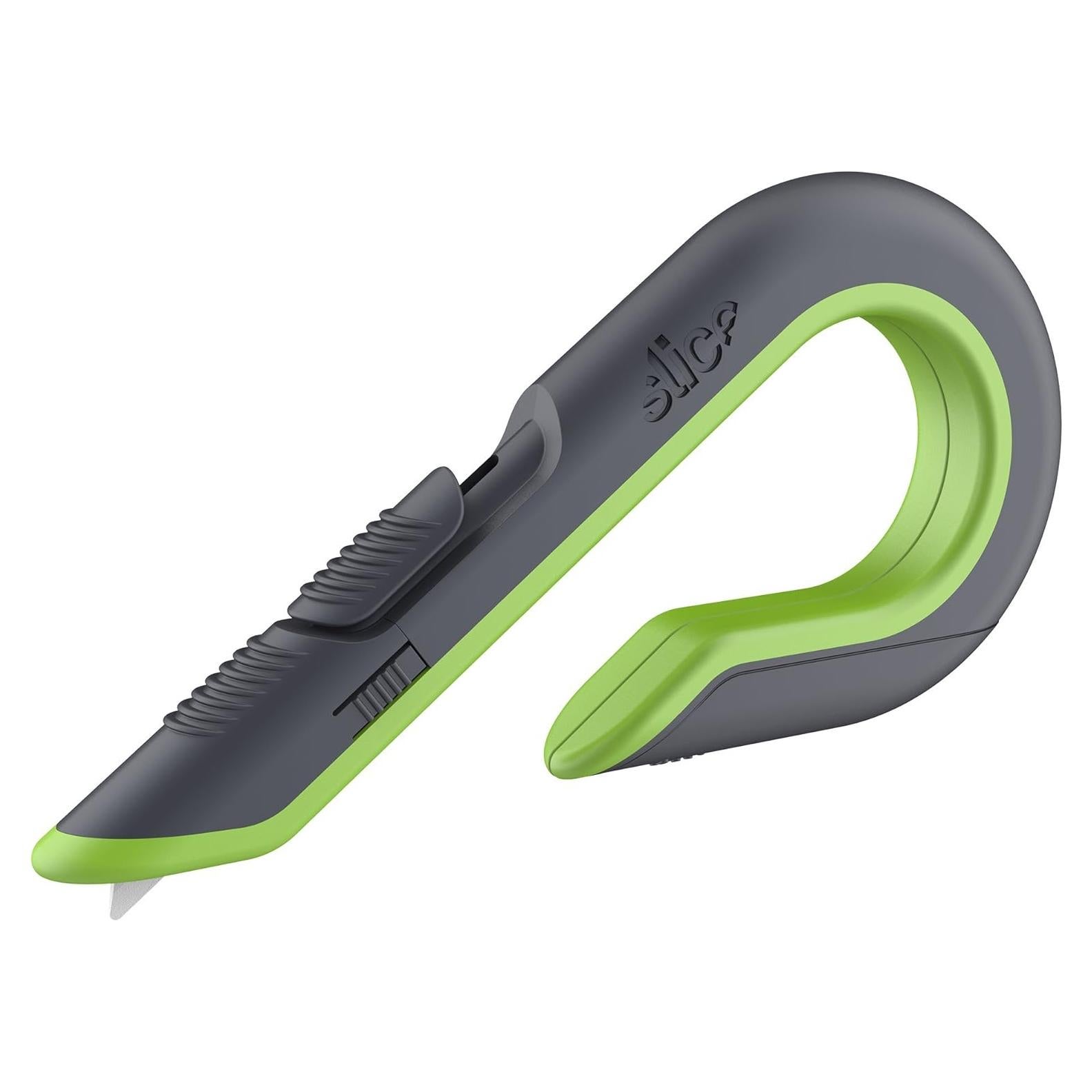 Cortador de Cajas Slice 10503 Verde Cerámica Auto-Retráctil