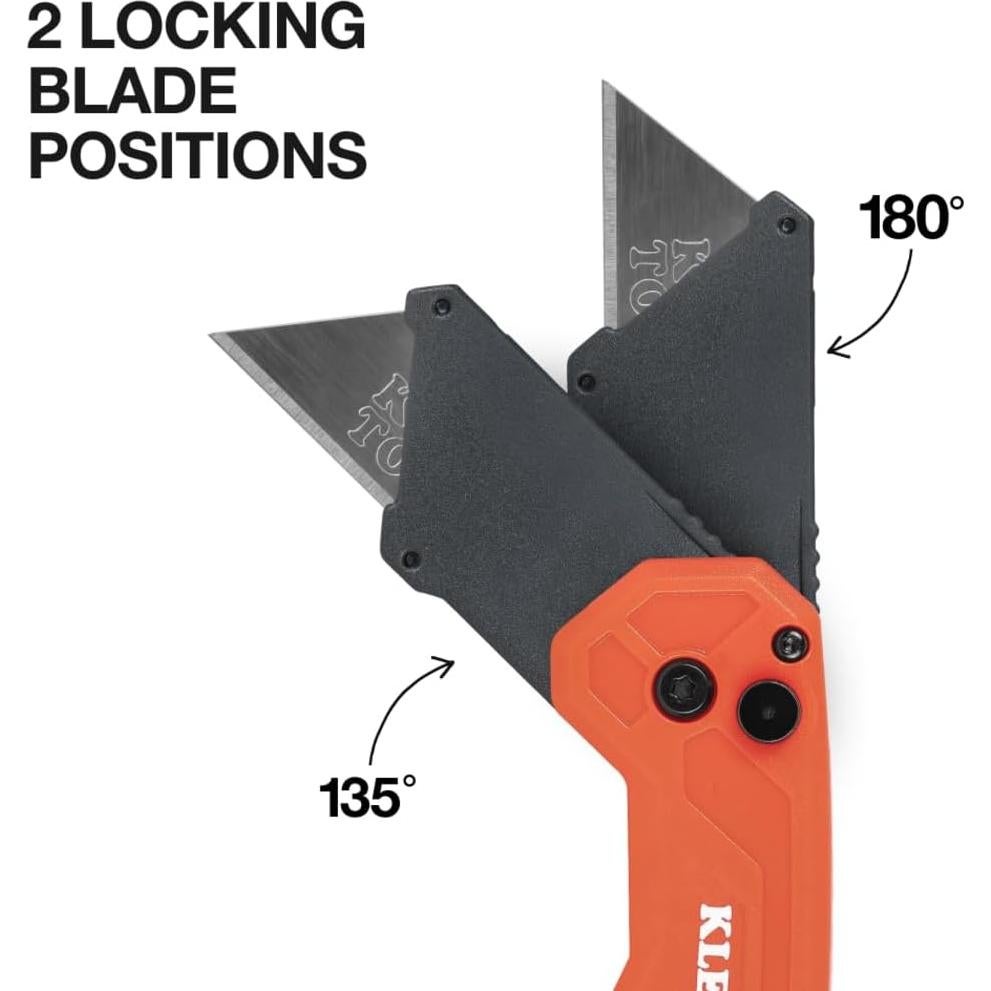 Cuchillo Utility Plegable Klein Tools 44307, 15.24 cm, Acero