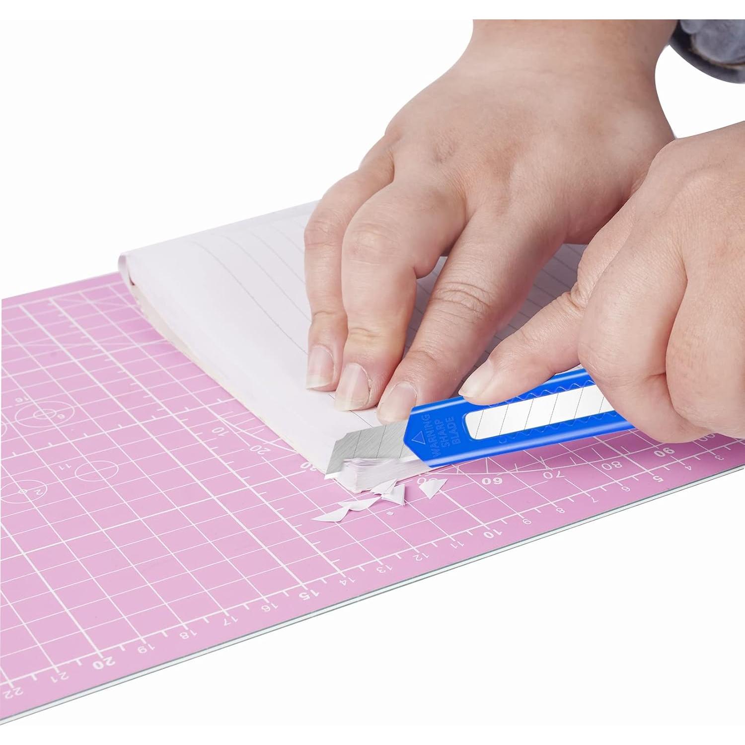 Cuchillos Utilitarios Retráctiles DIYSELF - Paquete de 8, 9mm