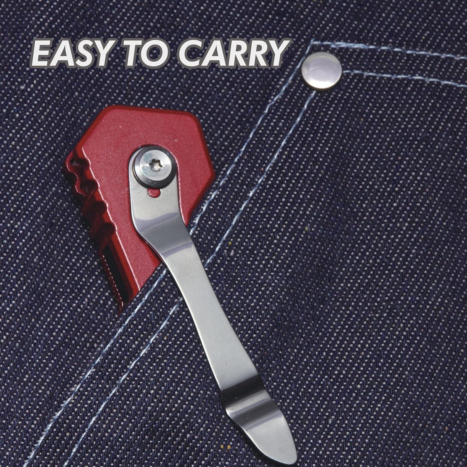 Cuchillo Utility Plegable KATA 3-Pack con 12 Cuchillas SK5