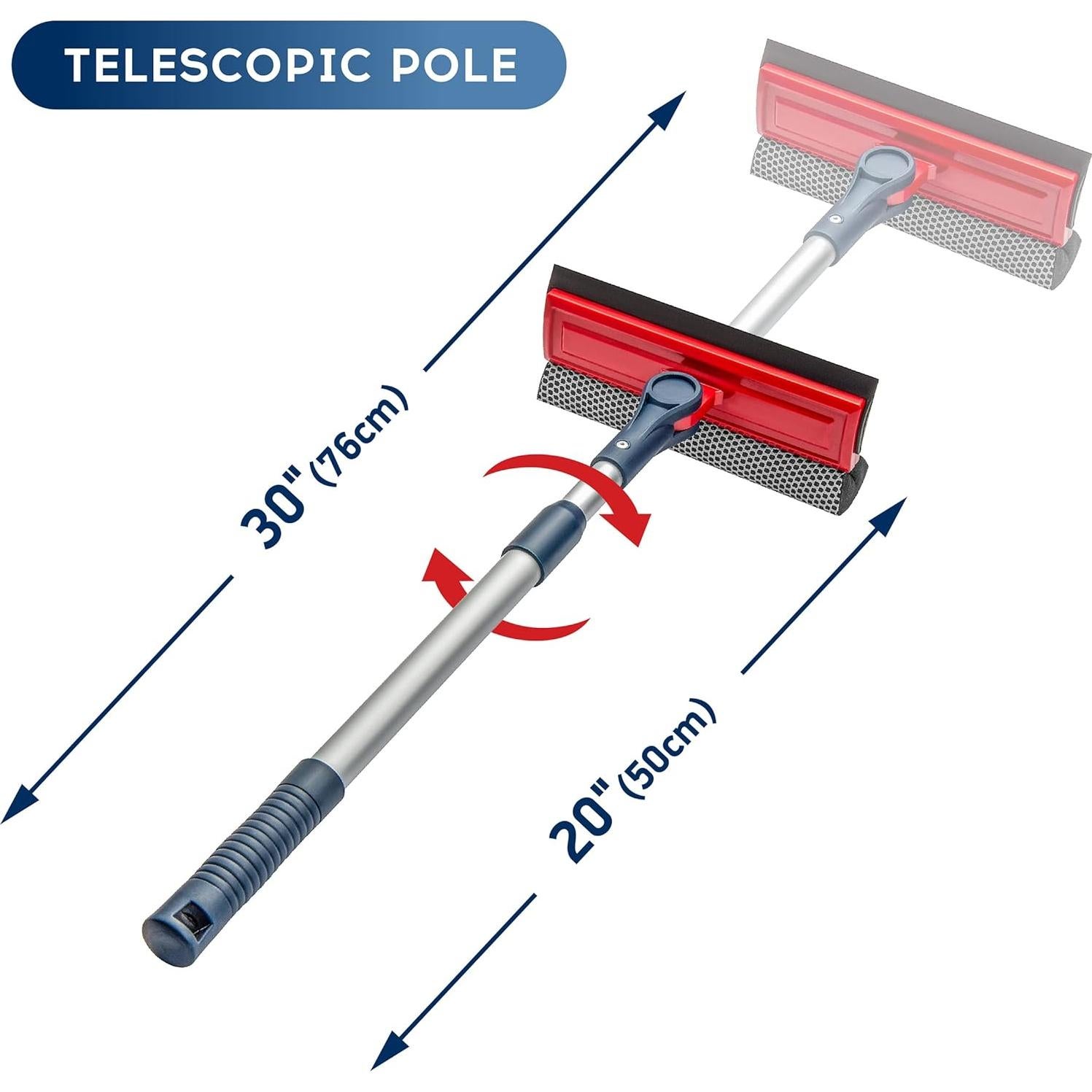 Limpiaparabrisas DSV Estándar Telescópico 50-76cm 2-en-1