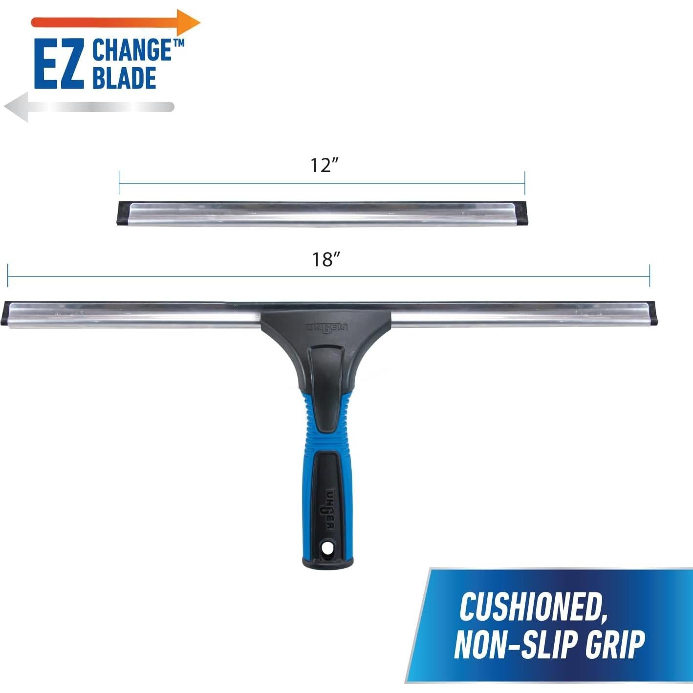 Limpiacristales Unger Professional 45.72 cm con Cuchilla 30.48 cm