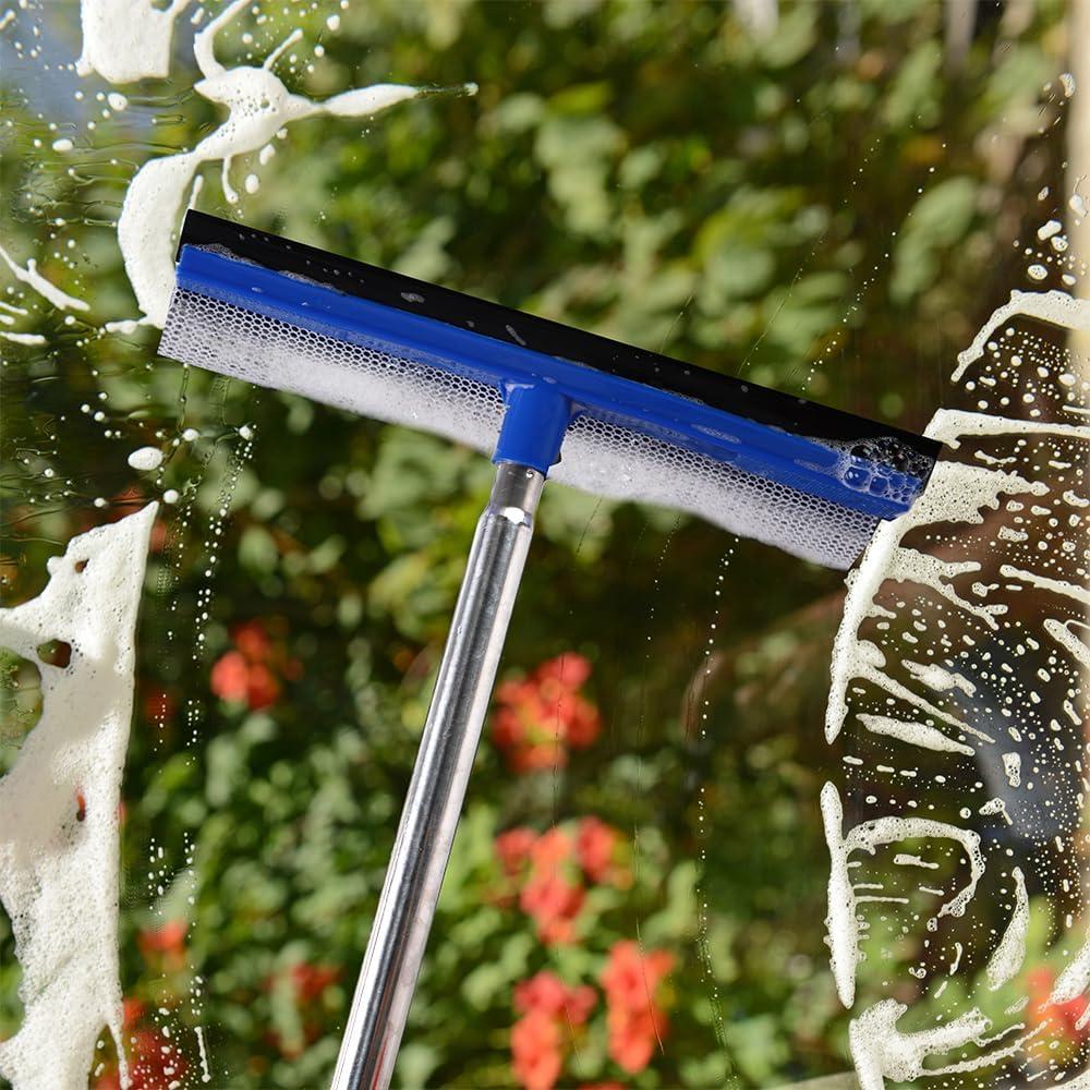 Limpiaparabrisas de Ventana YONILL 2 en 1 con Mango Extensible 1.83m