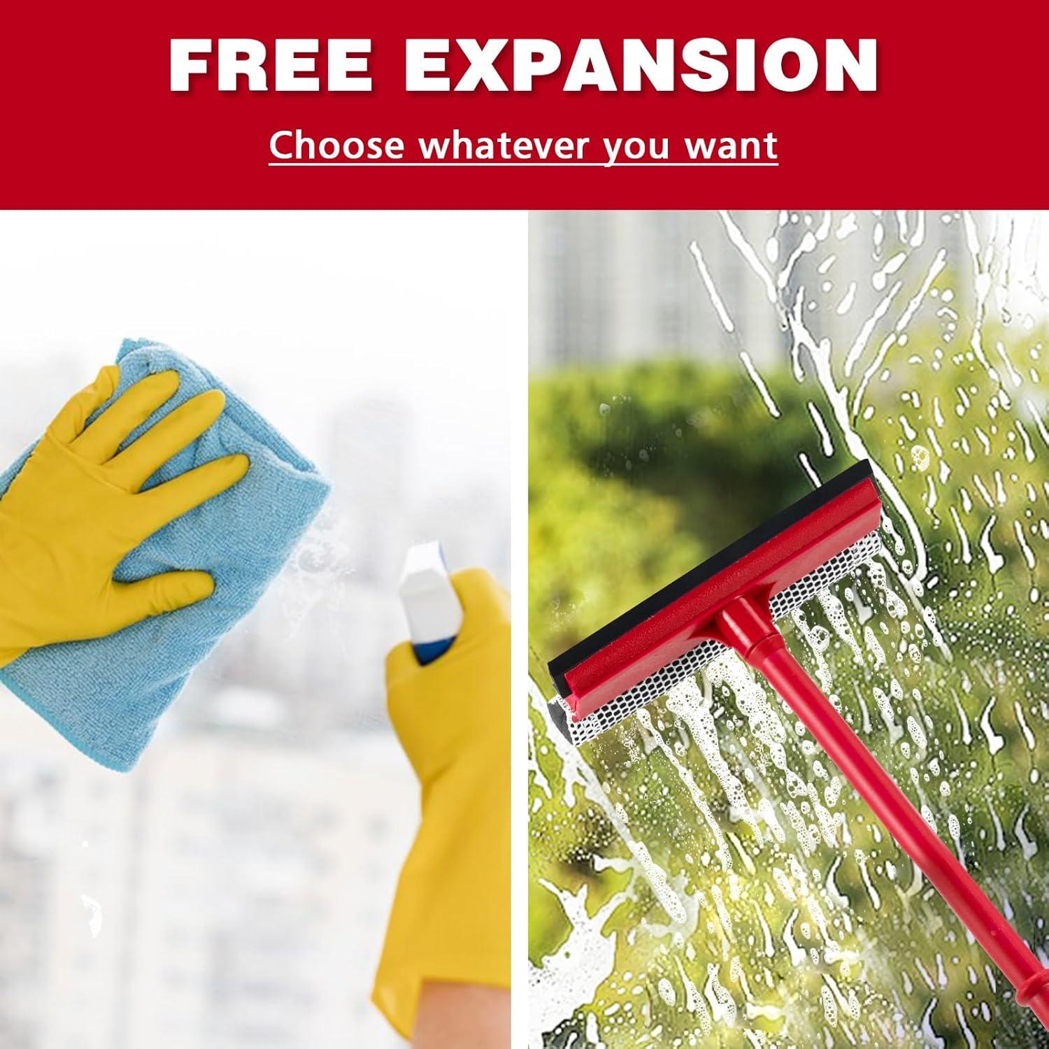 Limpiaparabrisas de Ventana 2 en 1 Bryquelin 39 cm Mango Acero