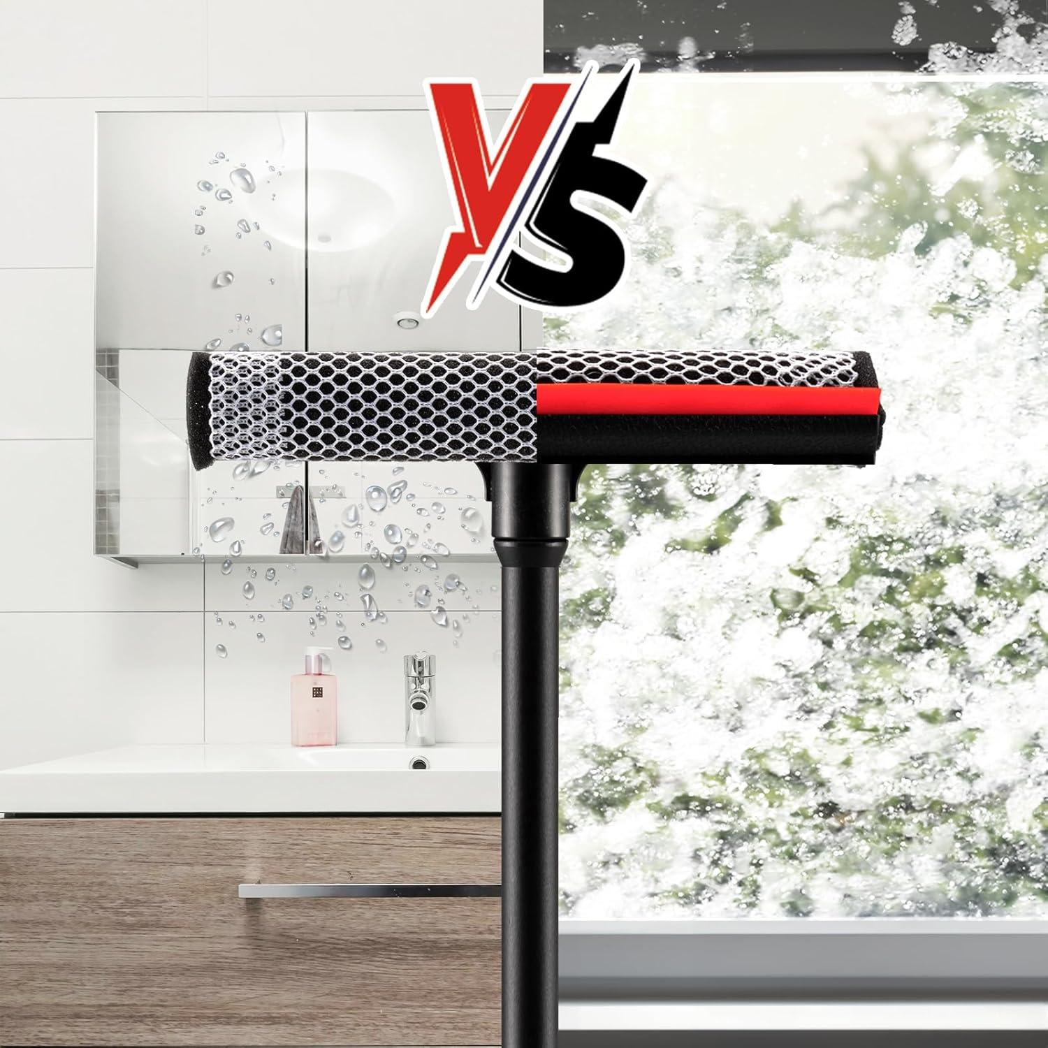 Limpiaparabrisas Profesional Neeklinny 20.57 cm 2 en 1 con Mango 40.64 cm