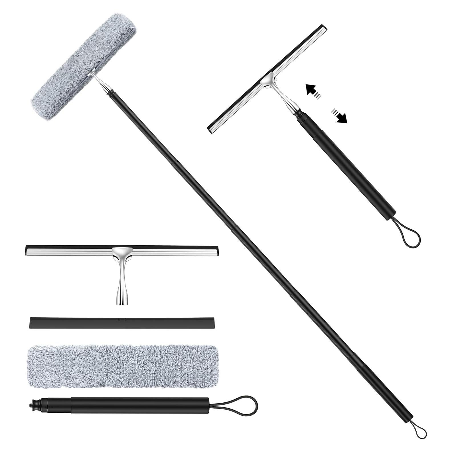 Raspador de Ventanas Extensible Toncoke 30.48 cm Negro