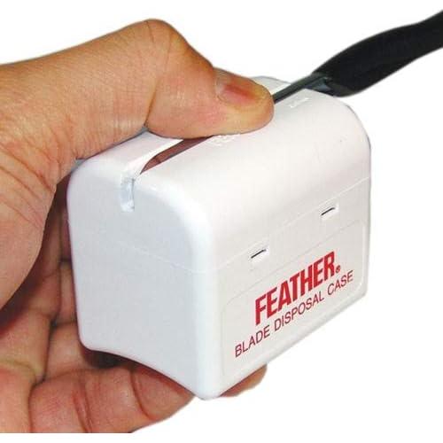Caja de Desecho de Cuchillas de Afeitar Feather F1-15-900