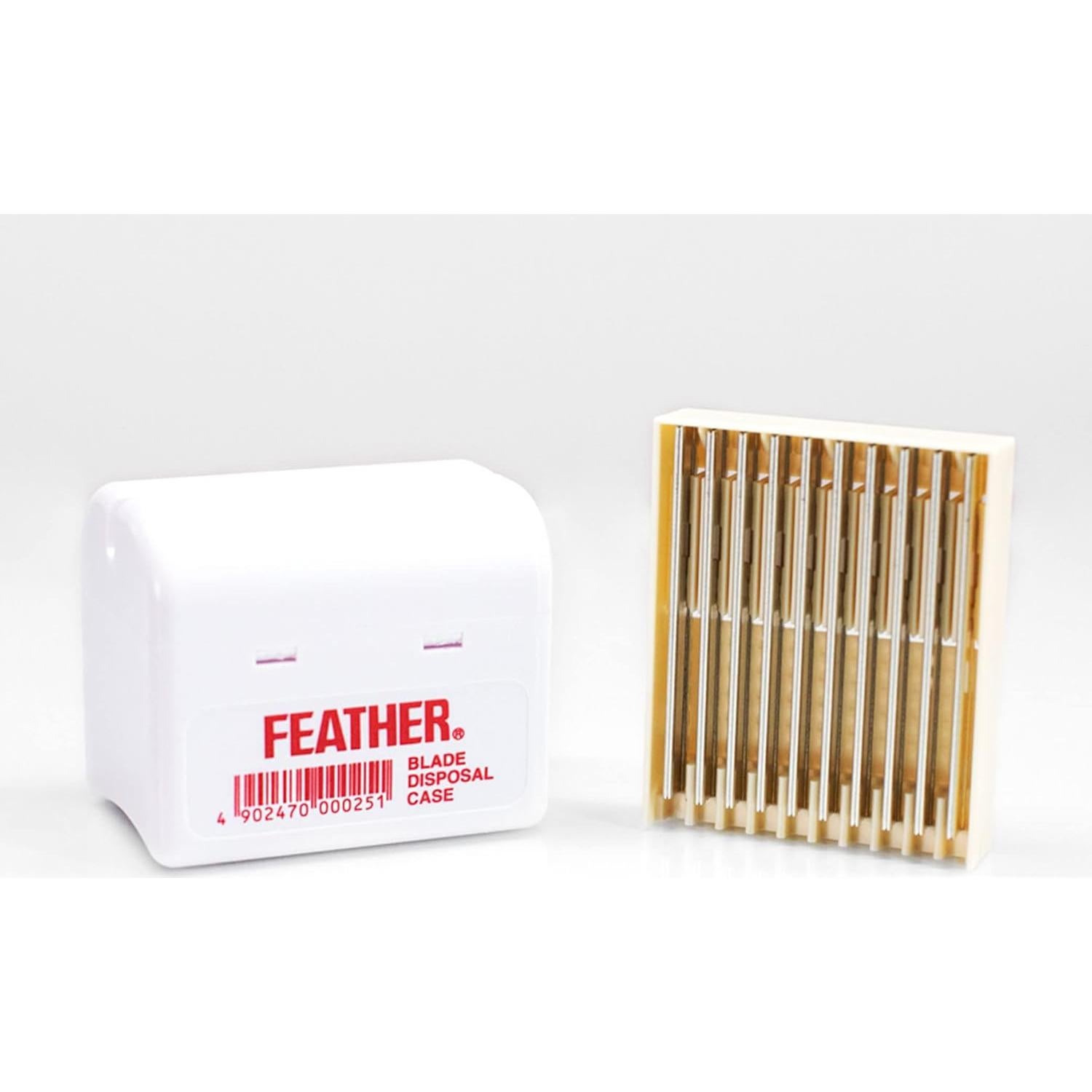 Caja de Desecho de Cuchillas de Afeitar Feather F1-15-900