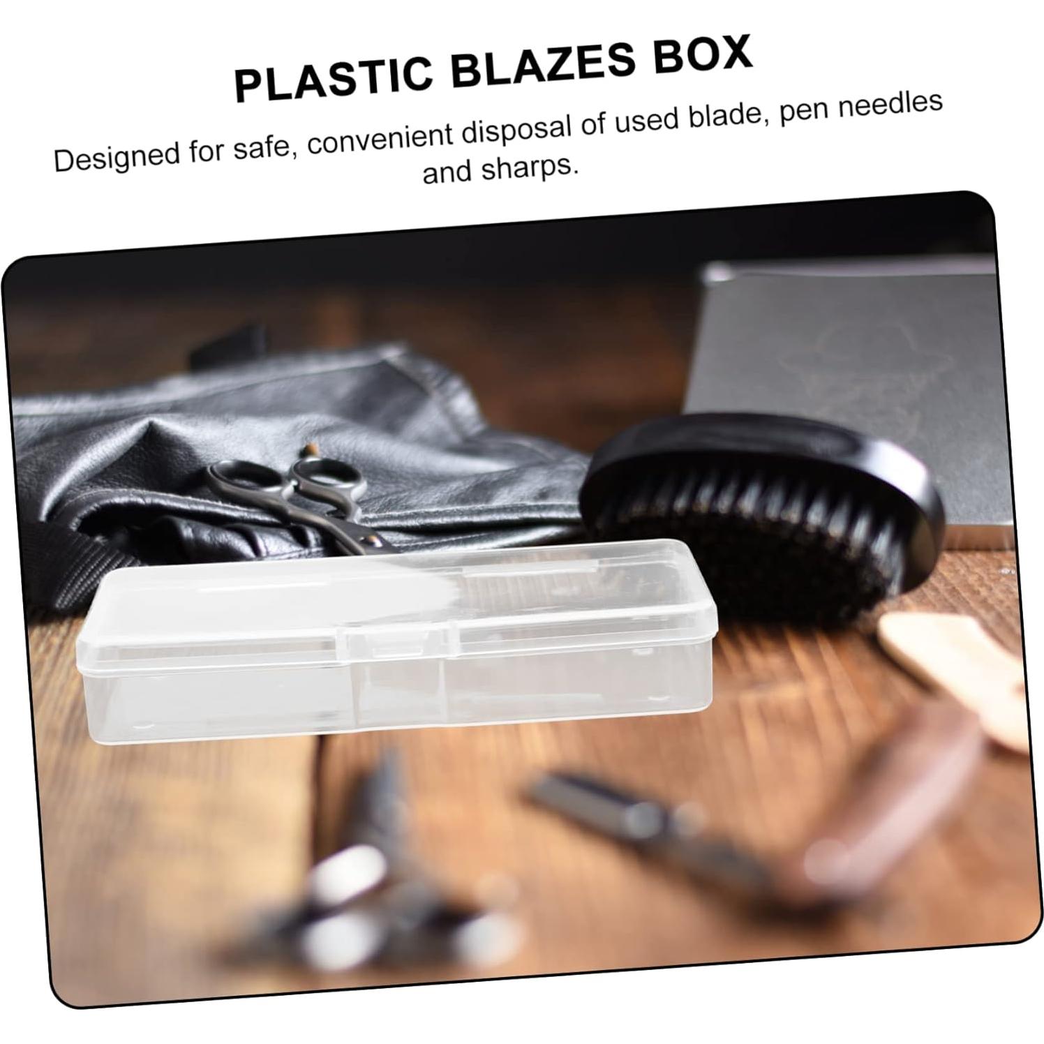 Caja de Cuchillas Desechables Veemoon 10 Piezas Plástico