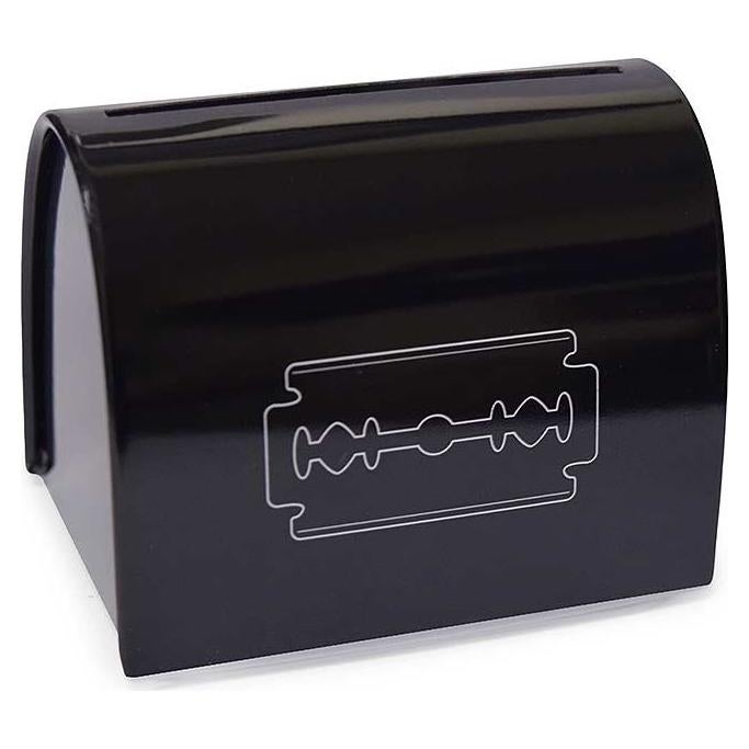 Banco de Cuchillas West Coast Shaving Negro 5.08x6.35x4.57 cm