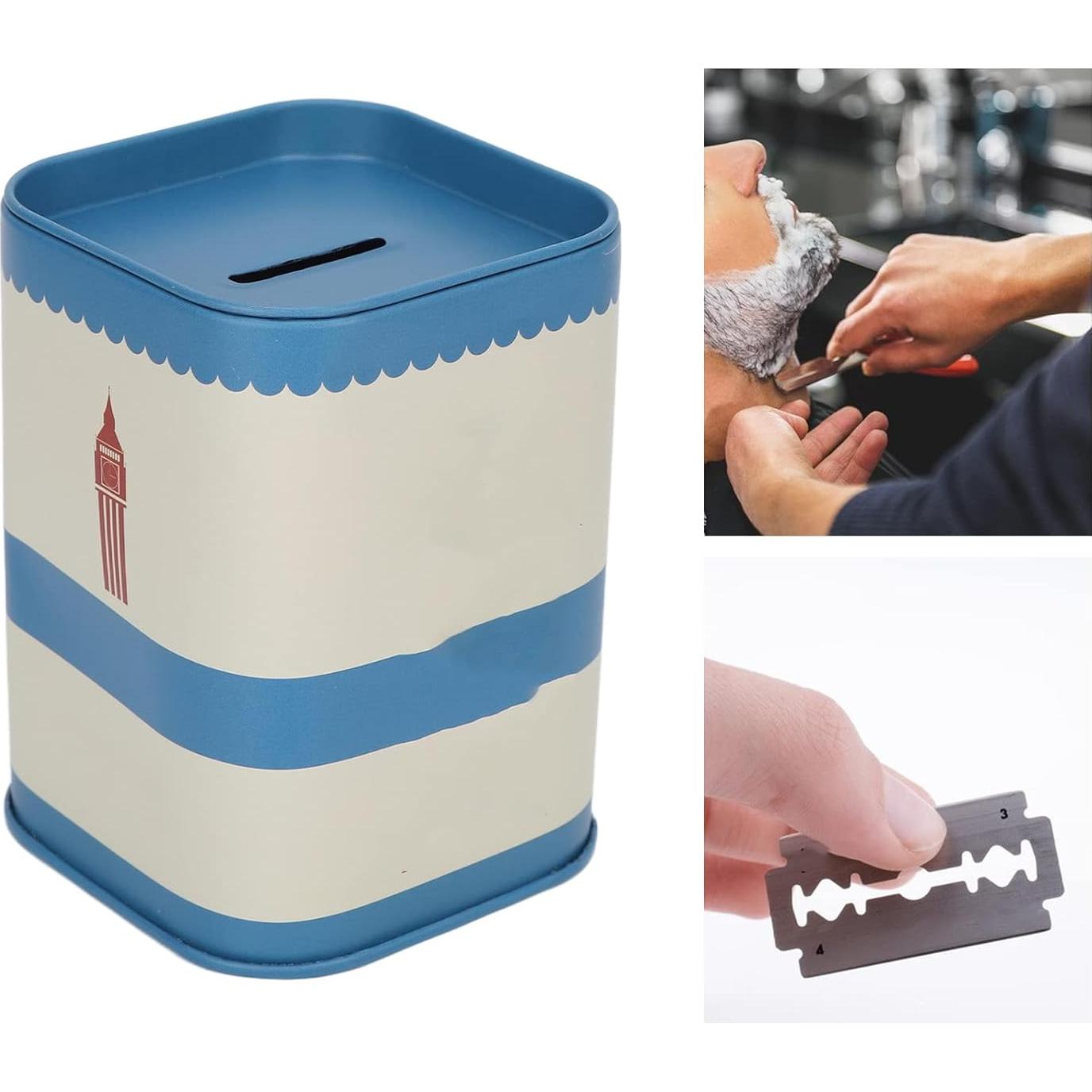 Caja de Desecho de Cuchillas Zomchi - Contenedor Seguro 300+ Cuchillas