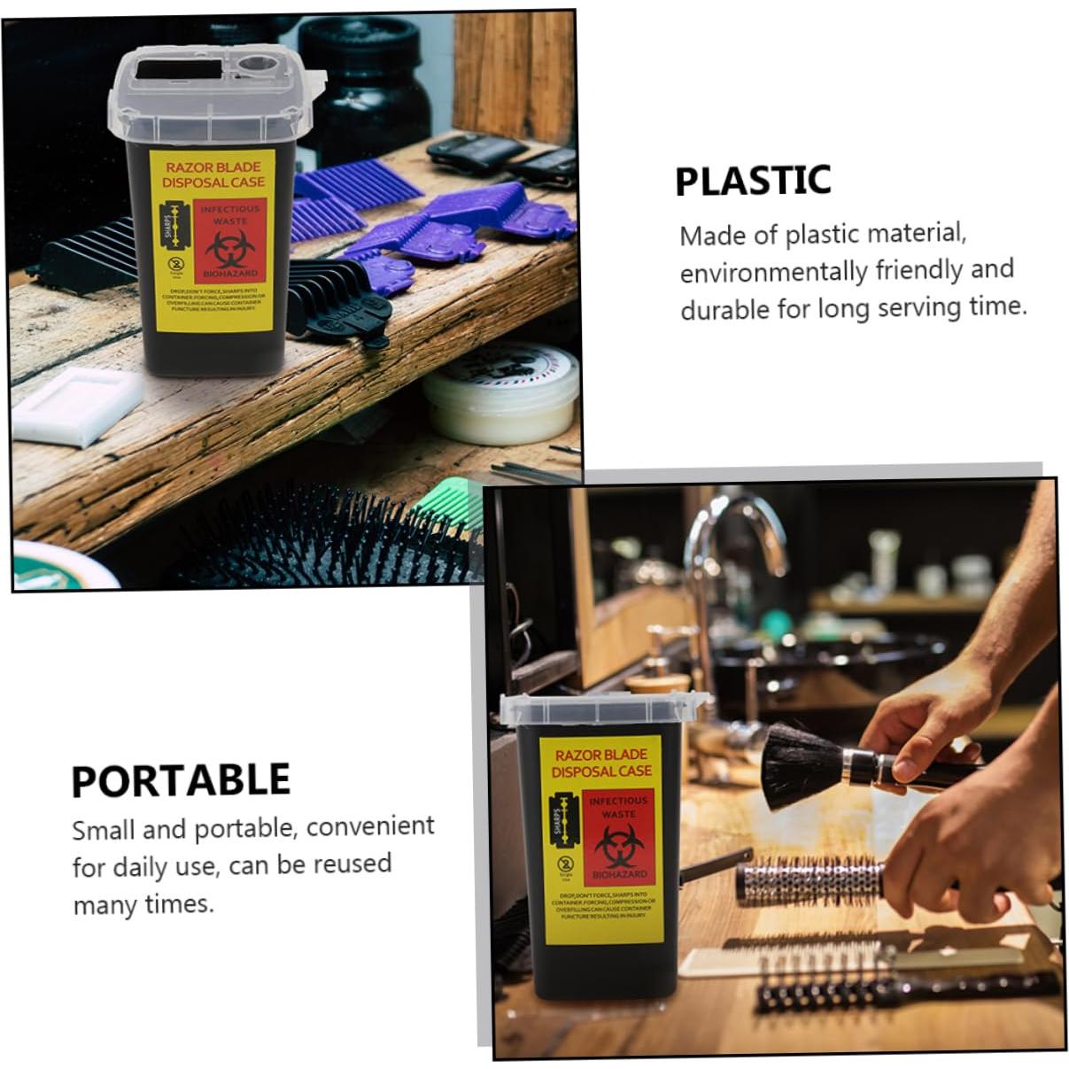 Caja de Almacenamiento de Cuchillas Beavorty 2 Piezas 15.5x9.5cm