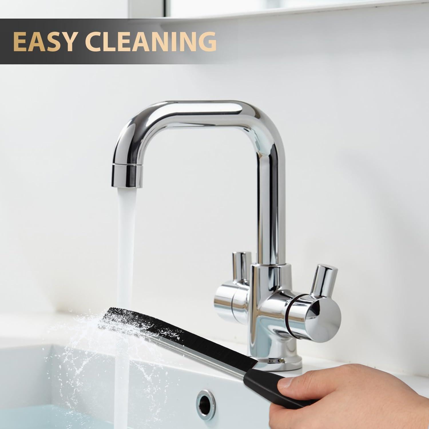 Juego de 3 Cepillos de Limpieza de Ranuras LCWYORH