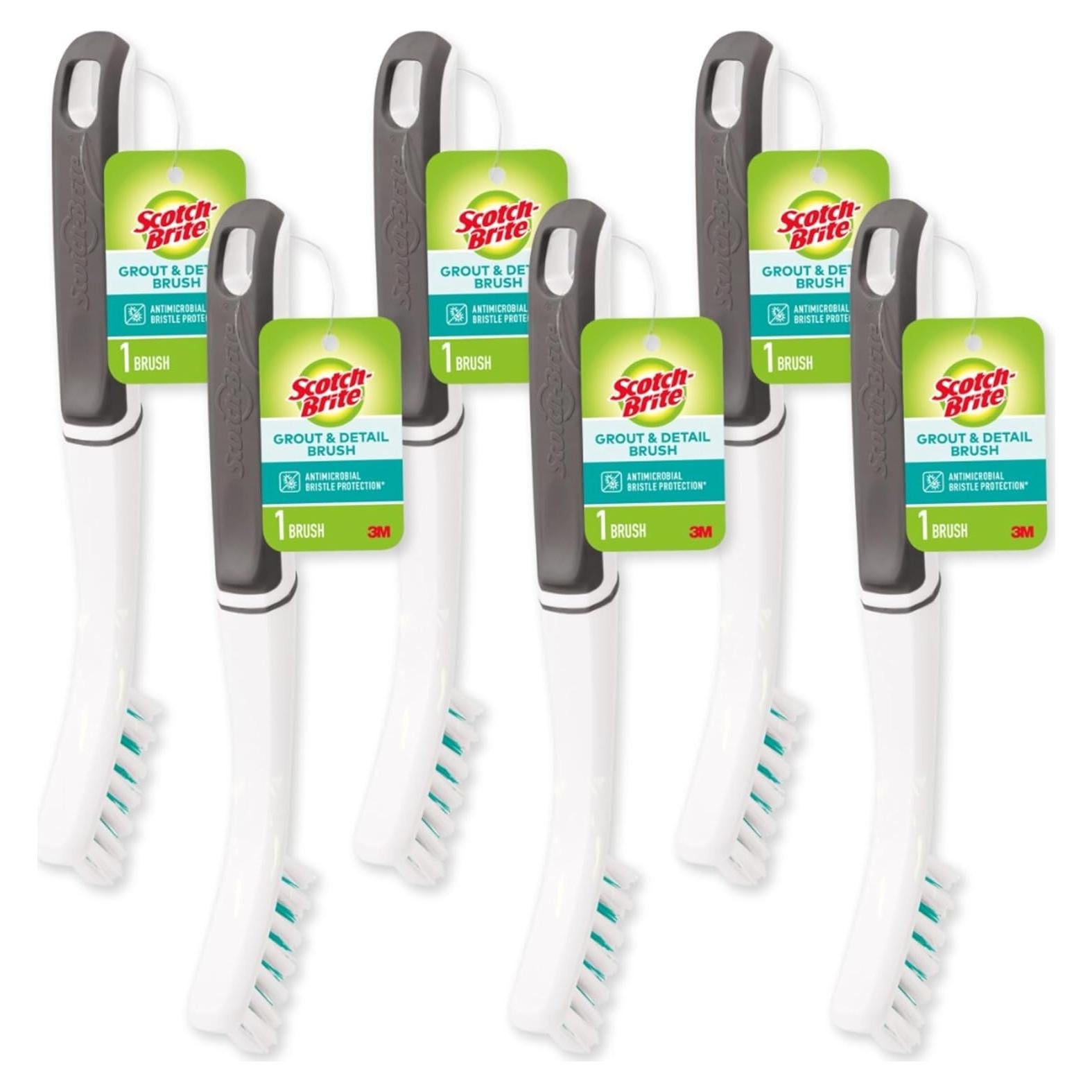 Cepillo para Juntas Scotch-Brite 6 Piezas, Cerdas Fuertes