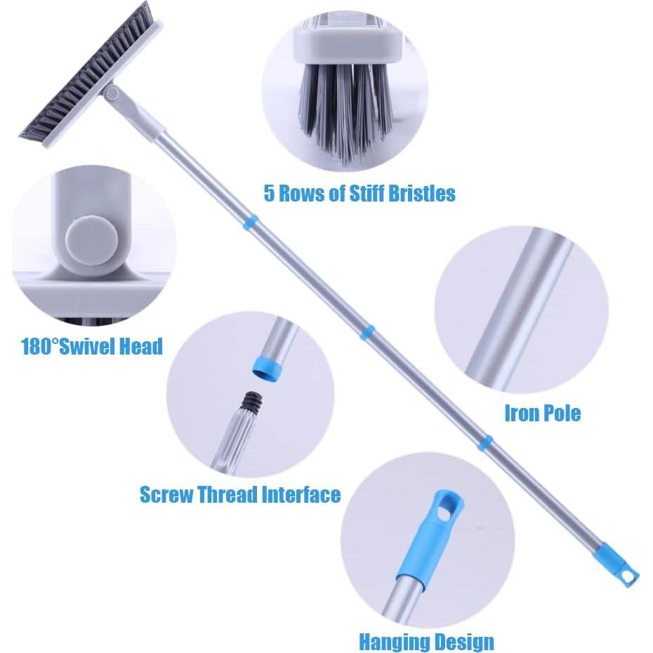 Cepillo para Juntas YONILL con Mango Largo y Cabezal Giratorio