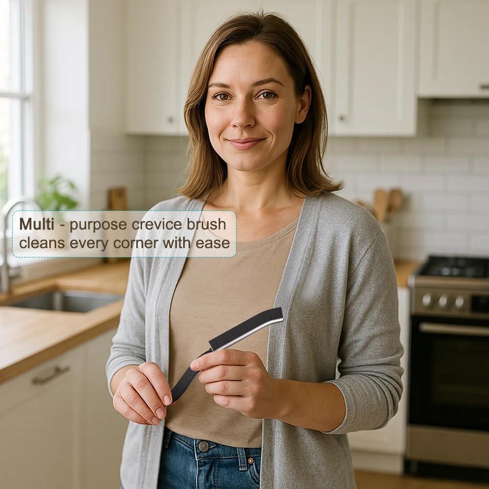 Cepillo de Limpieza de Ranuras PESTON - 7 Unidades Cerdas Duras