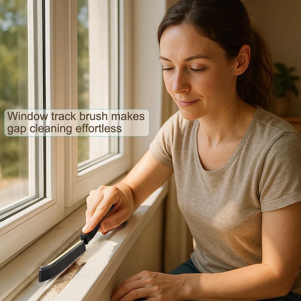 Cepillo de Limpieza de Ranuras PESTON - 7 Unidades Cerdas Duras