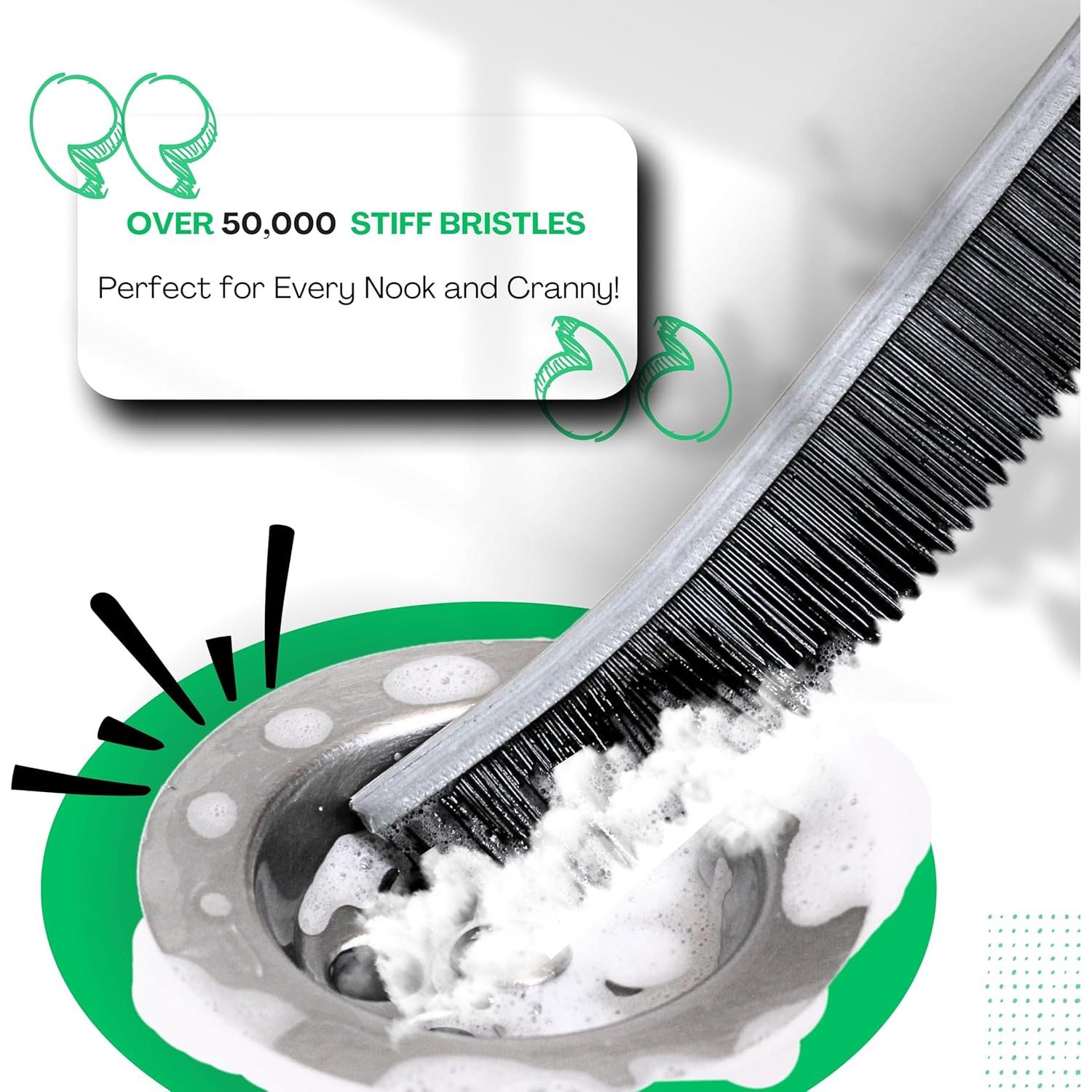 Cepillos de limpieza de rincones JOHN ELIA - 3 unidades