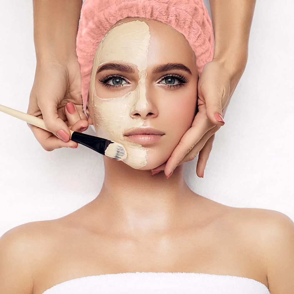 Diademas de Microfibra LAPOHI 3 Piezas para Cuidado Facial