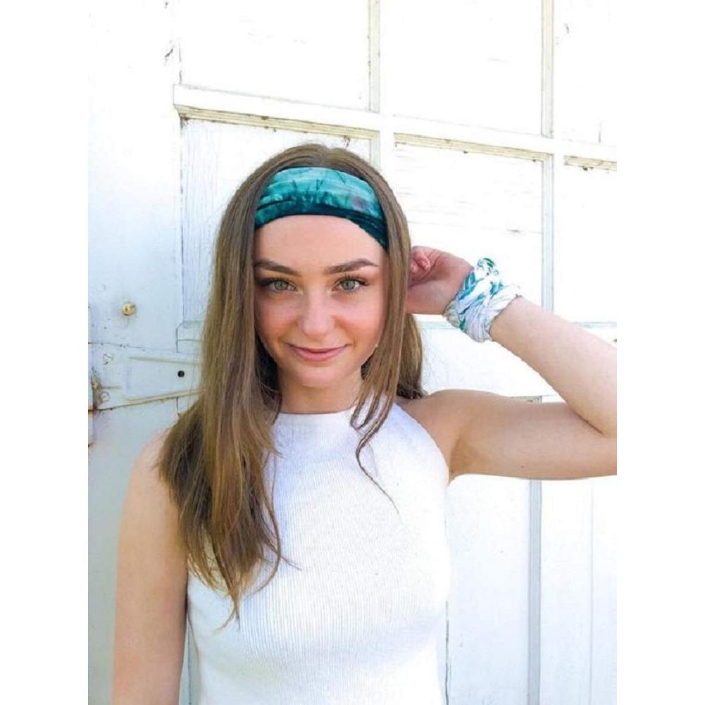 Cintas para la cabeza Huachi para mujeres - 6 unidades, elásticas y absorbentes