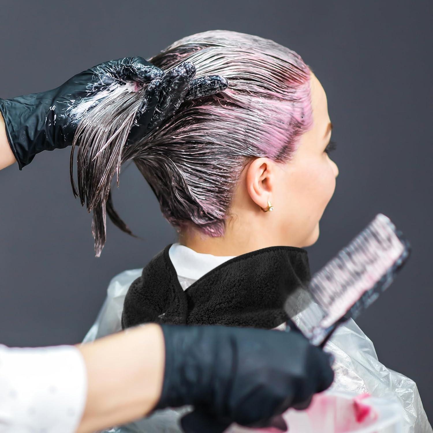 Toallas de Microfibra Preboun 24 Pcs - Diademas Absorbentes Negras