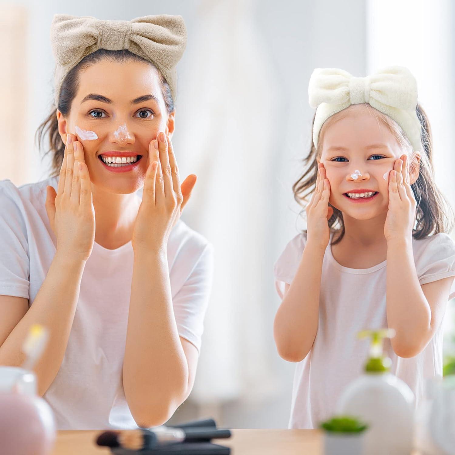 Diademas de Microfibra WHAVEL 6 Piezas para Spa y Maquillaje